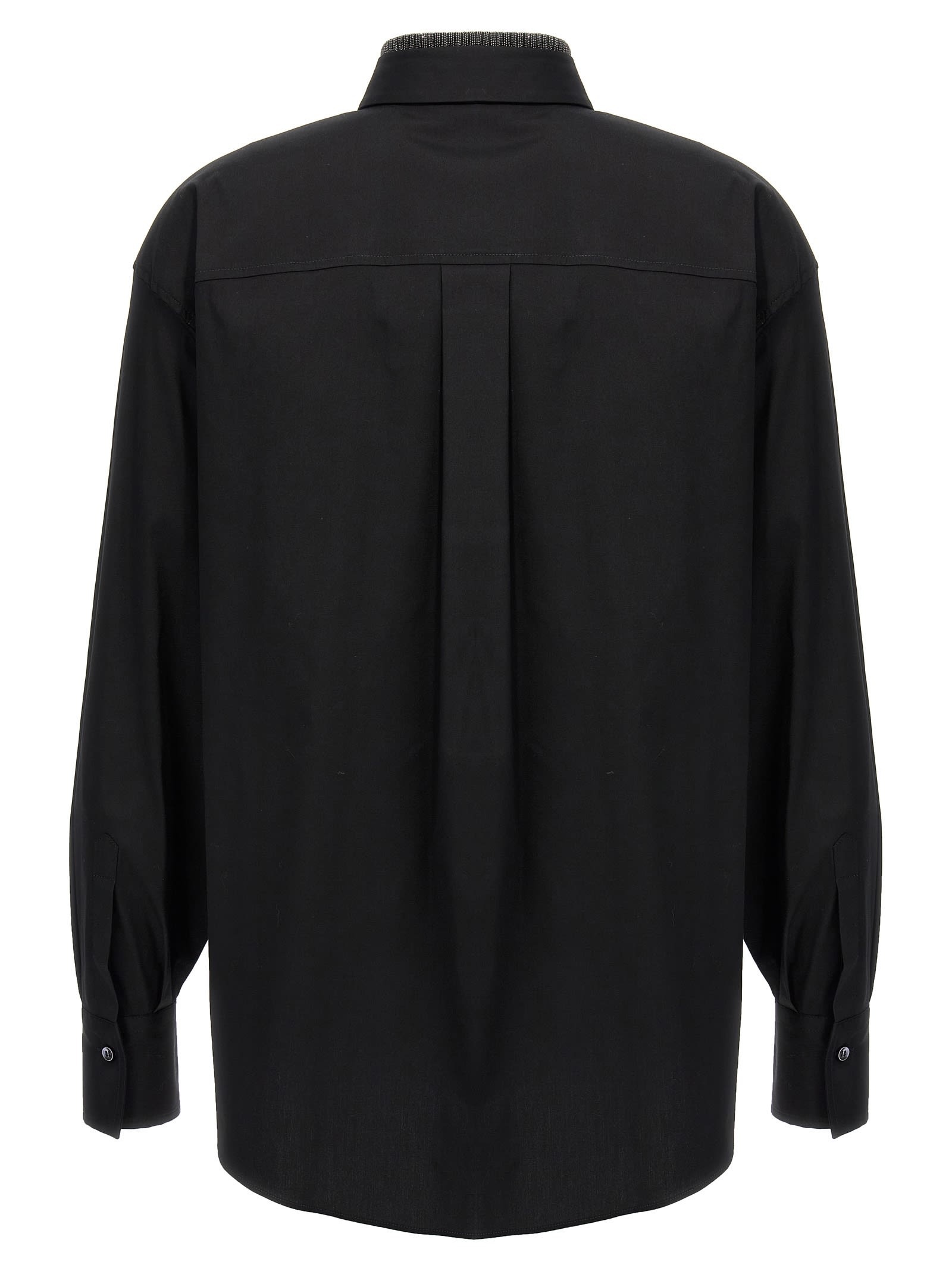 Shop Brunello Cucinelli Monile Shirt In Black