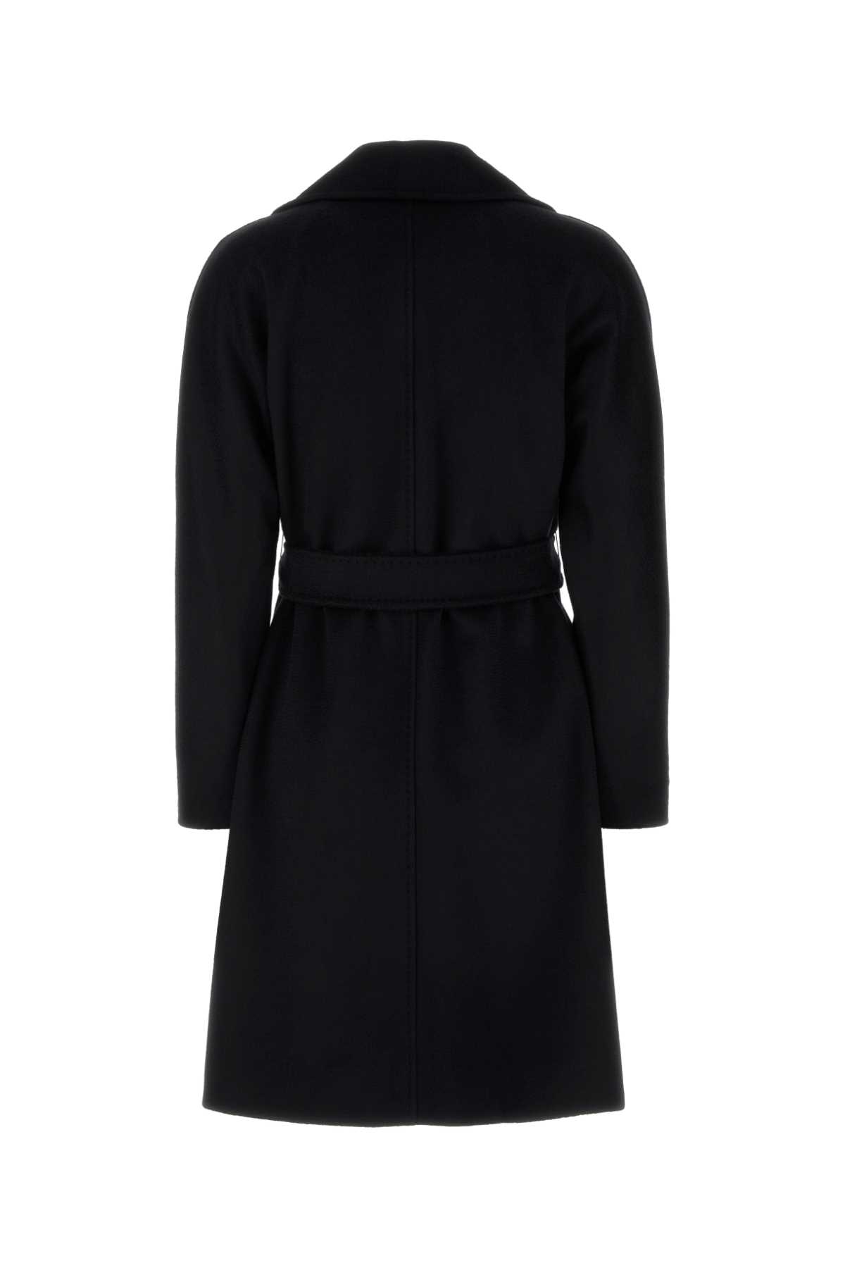 Max Mara Pauline Coats And Trench Coats Black In Black