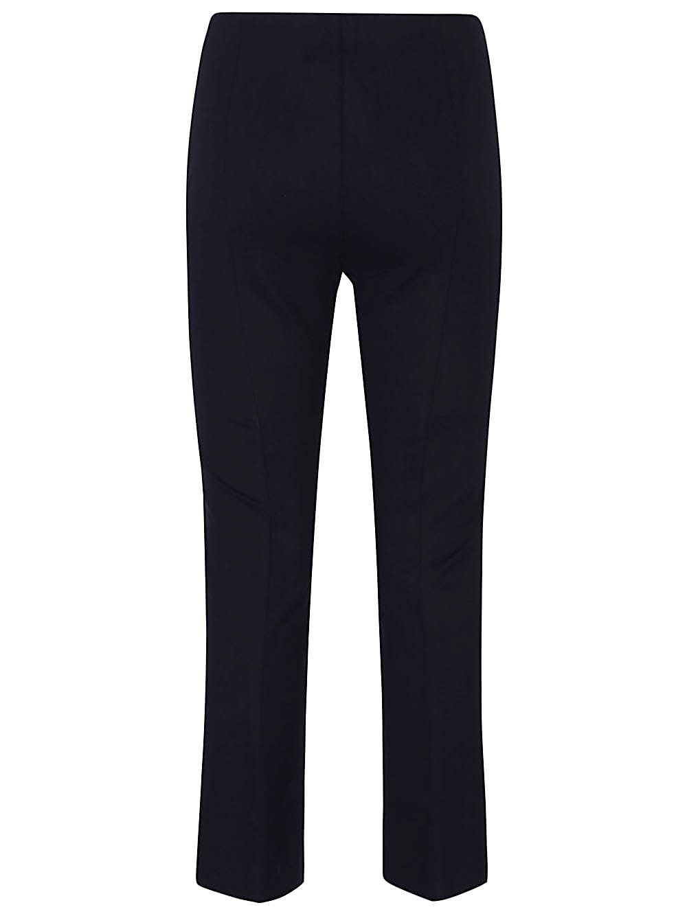 Liviana Conti Flared Cropped Trousers In Blue