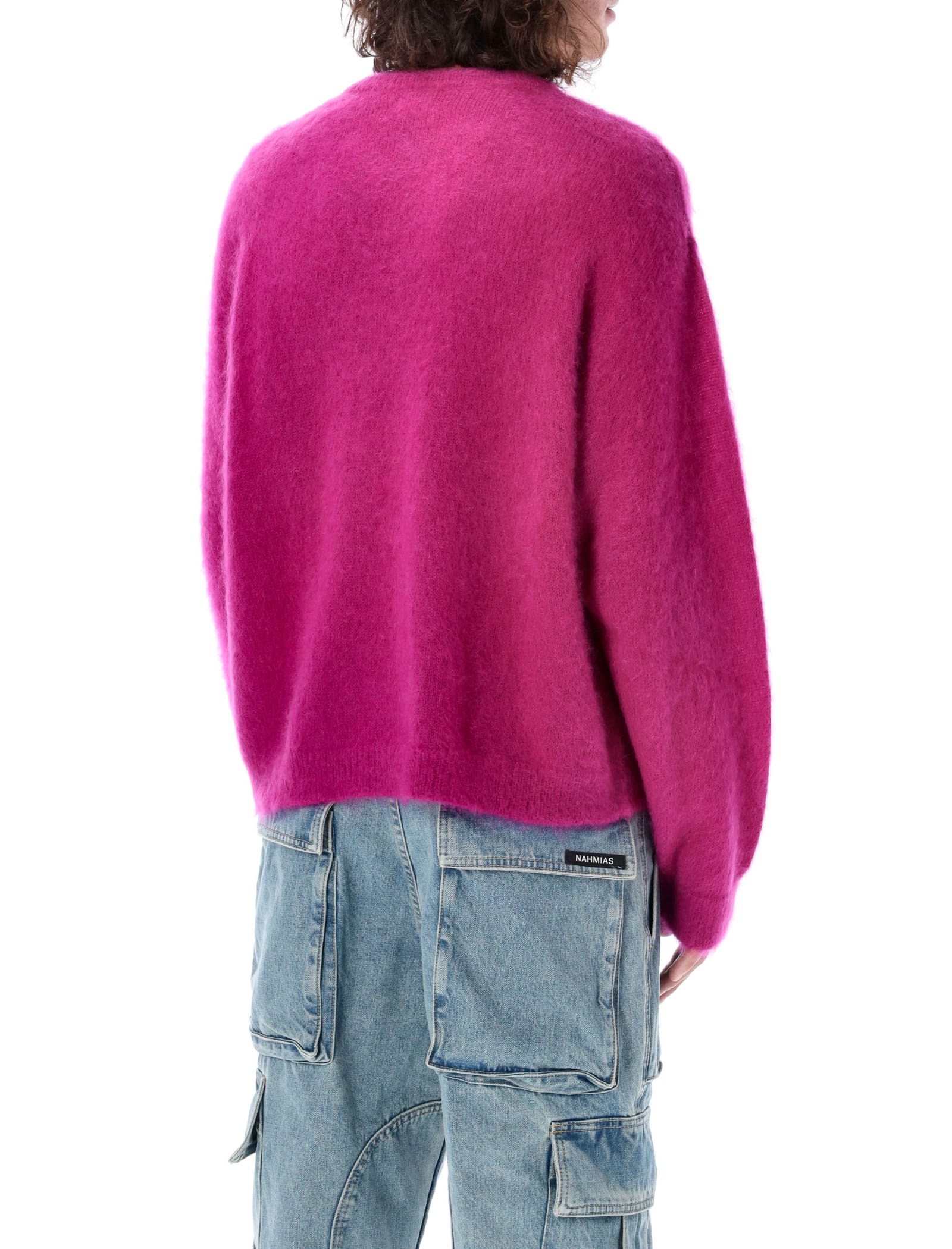 ERL Kiss Mohair Intarsia Sweater | Smart Closet