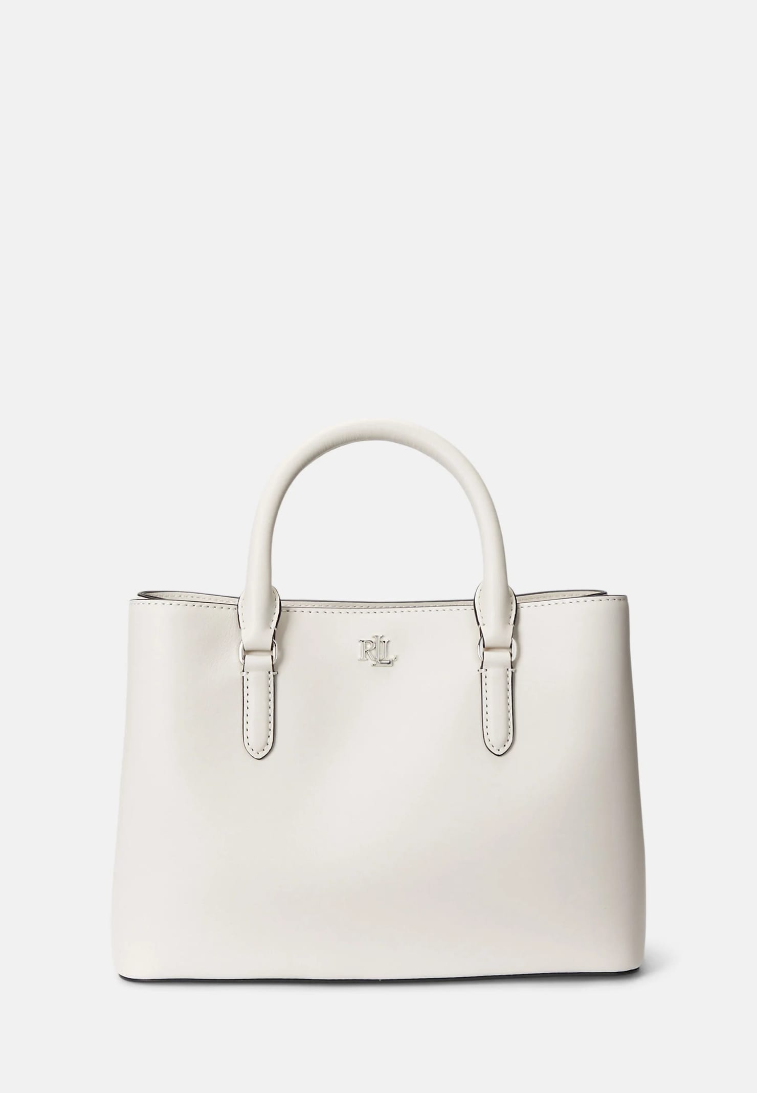 Polo Ralph Lauren Marcy 26 Satchel Small In White