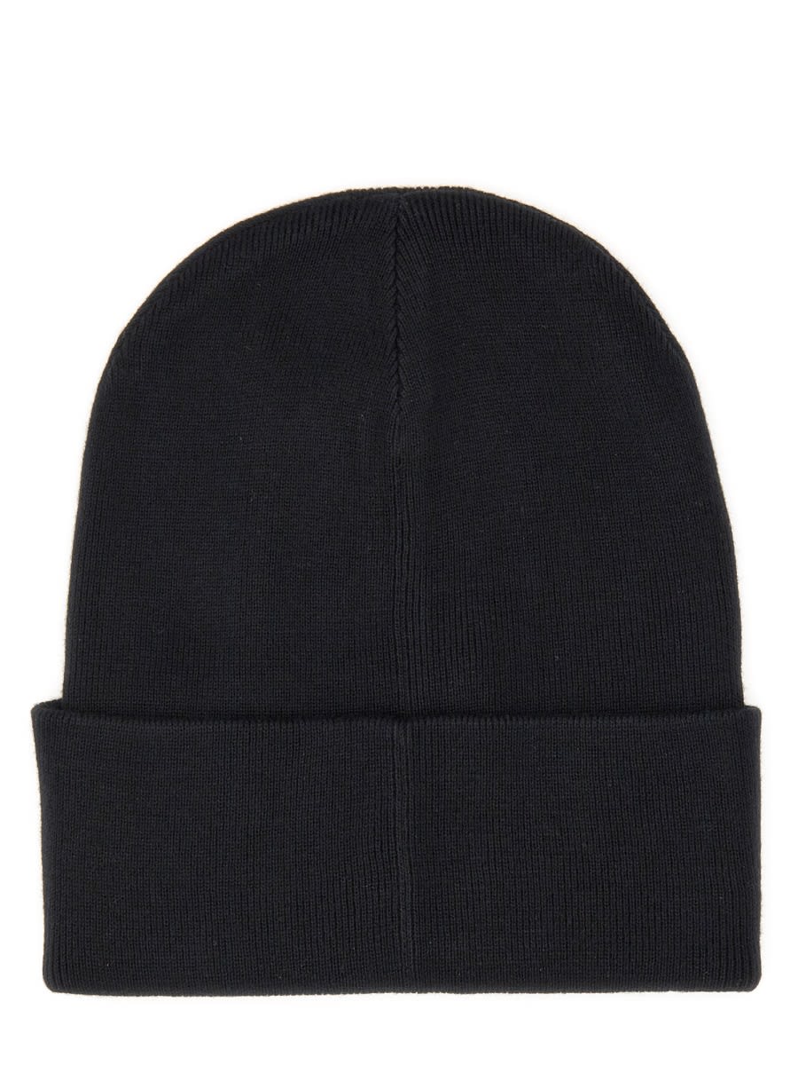 Shop Fred Perry Beanie Hat In Black