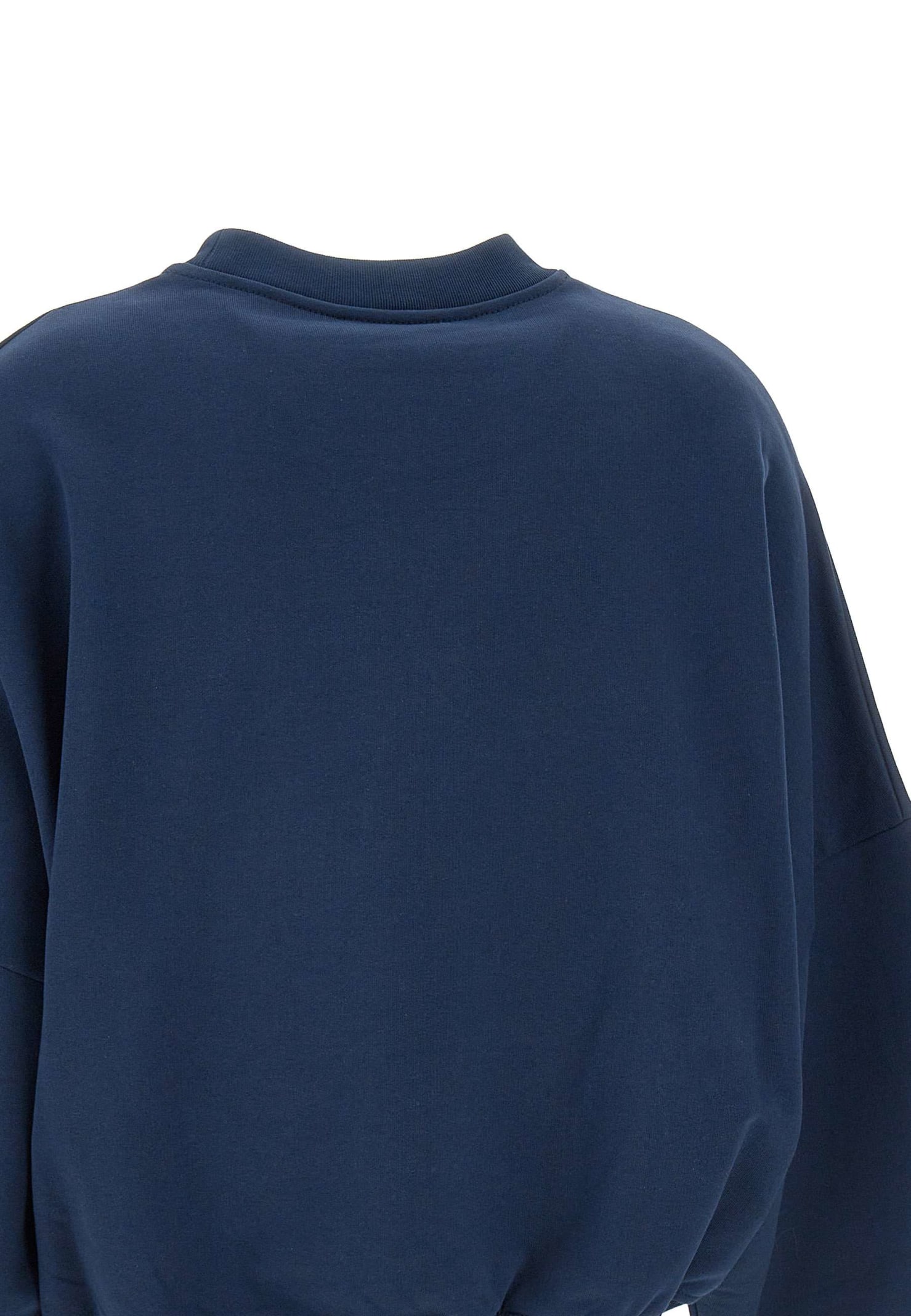Shop Marni Organic Cotton Sweatshirt In Blue