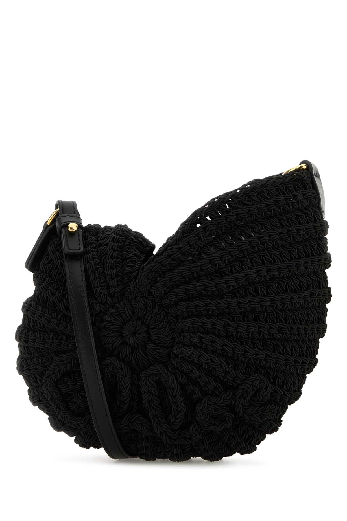 Chloé Black Fabric Sea Treasures Crossbody Bag