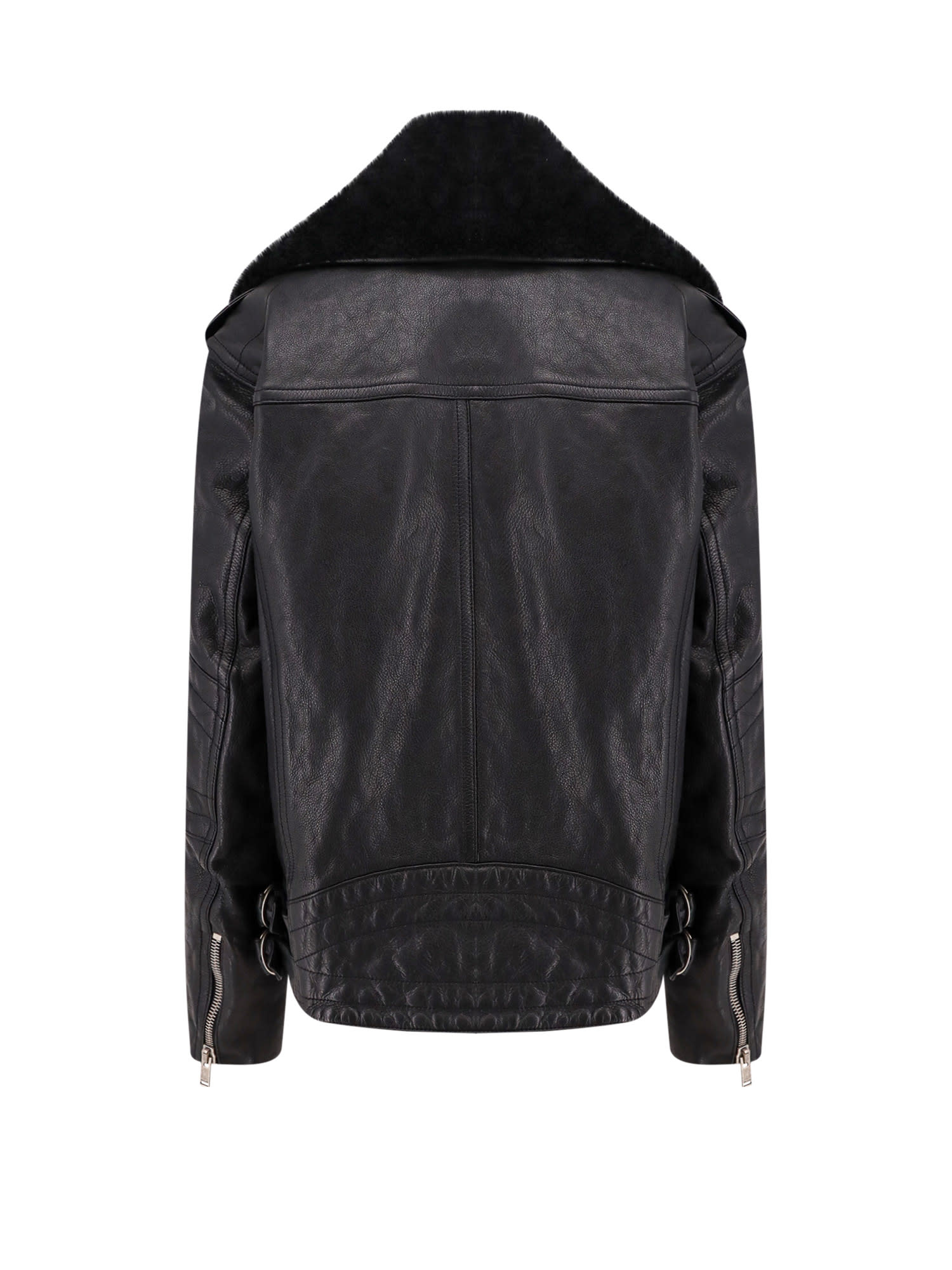 Shop Saint Laurent Jacket In Black