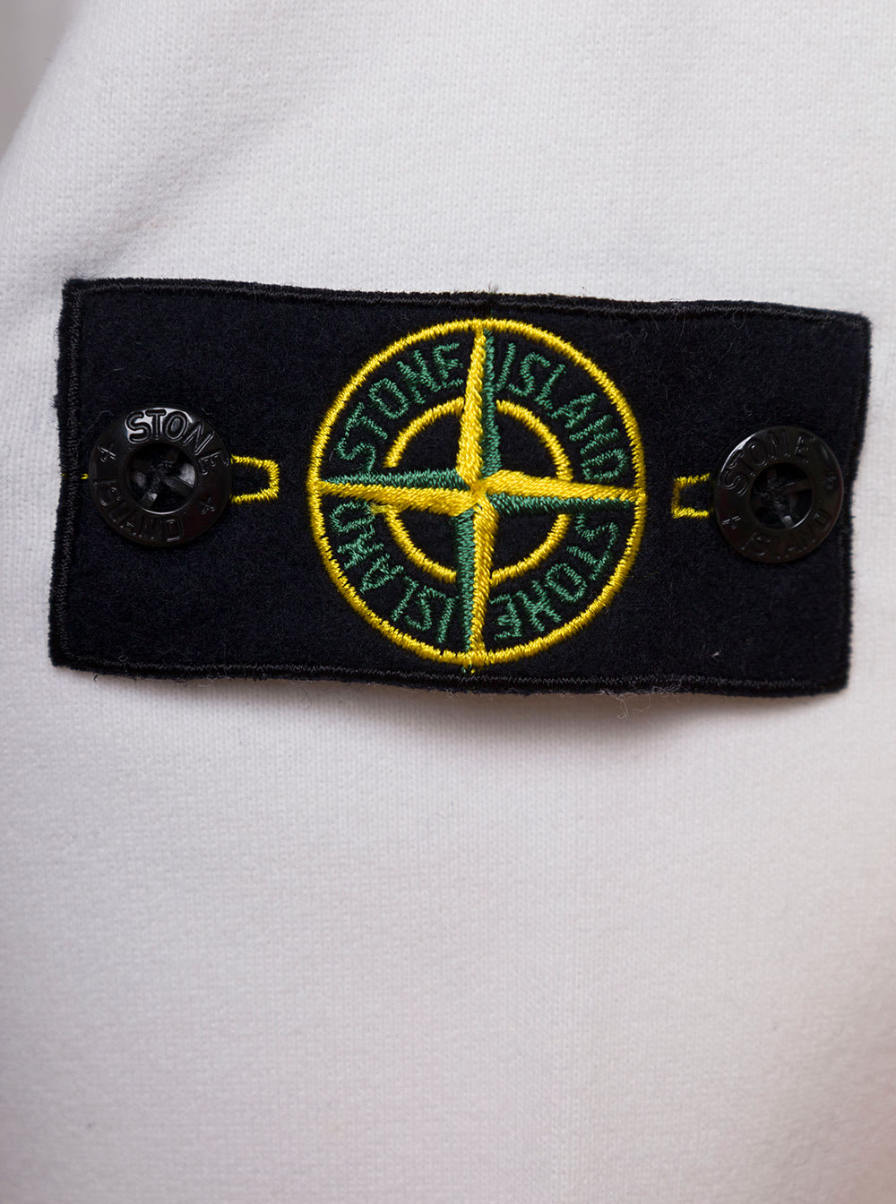 Stone Island Felpa In White