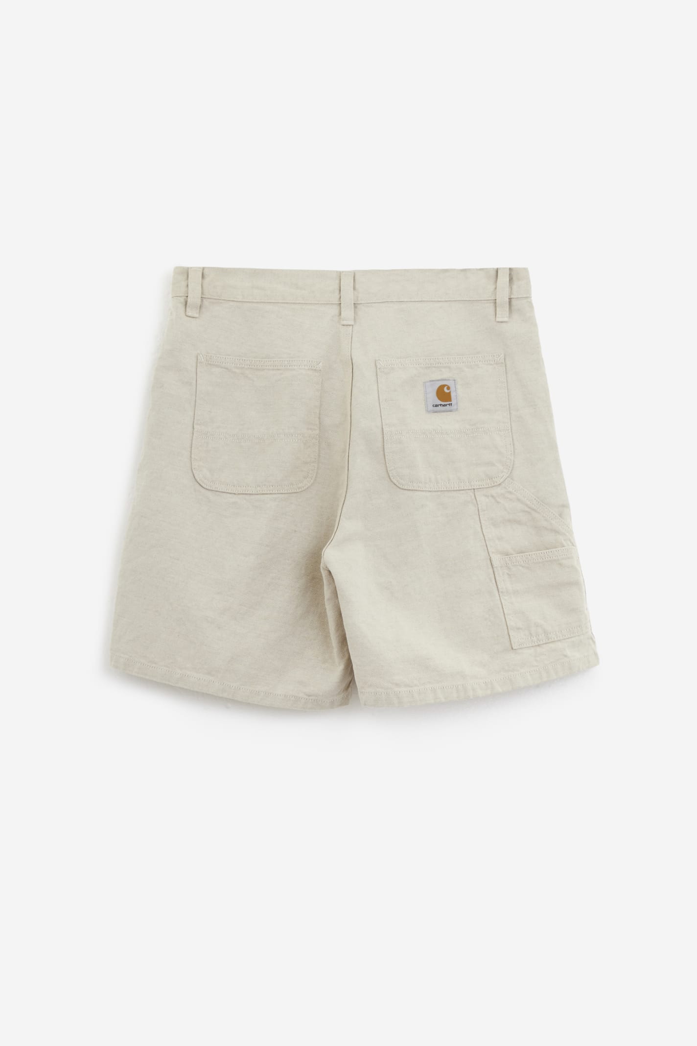 Carhartt Walter Single Knee Shorts In Ivory