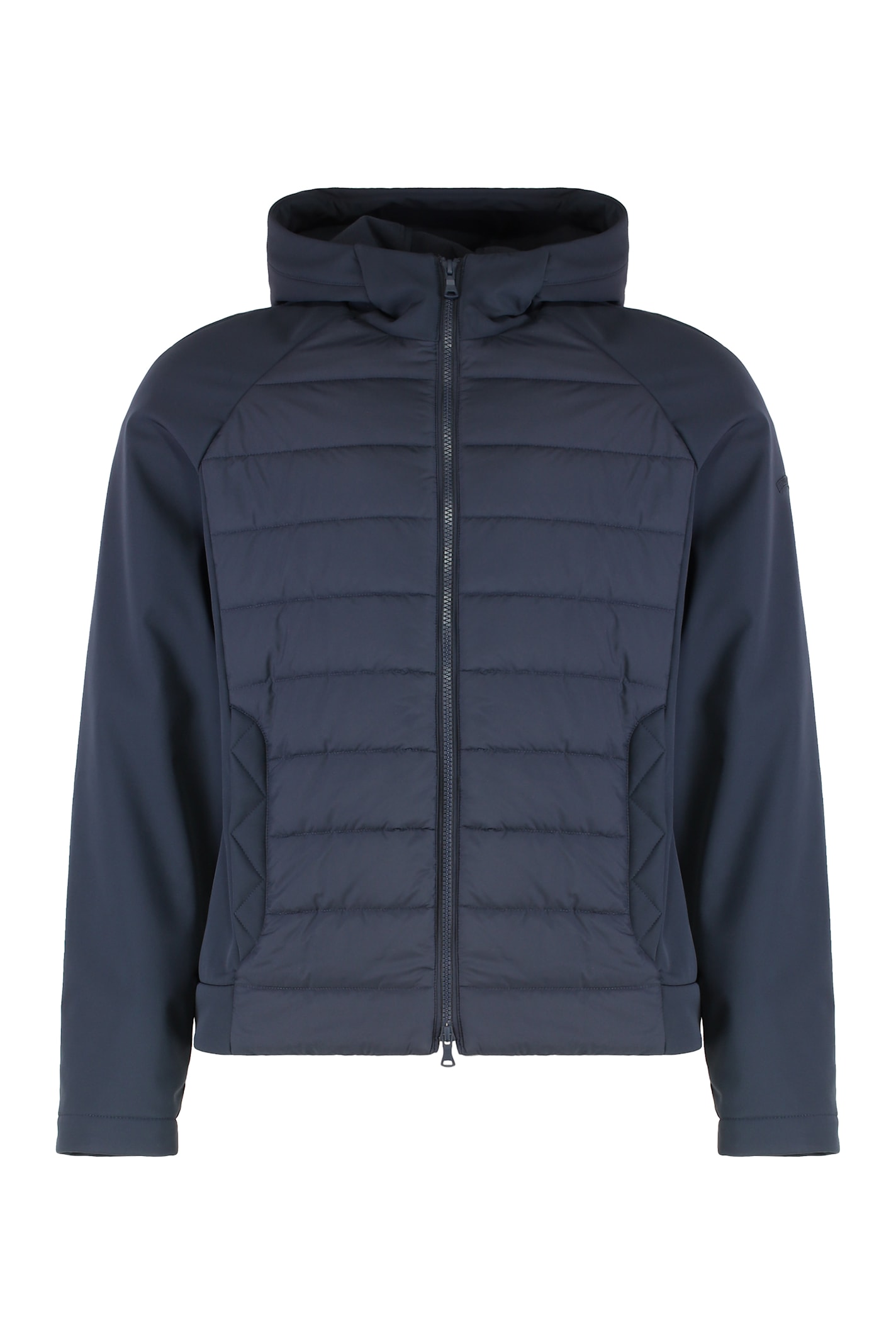 Paul&amp;shark Technical Fabric Hooded Jacket In Blue