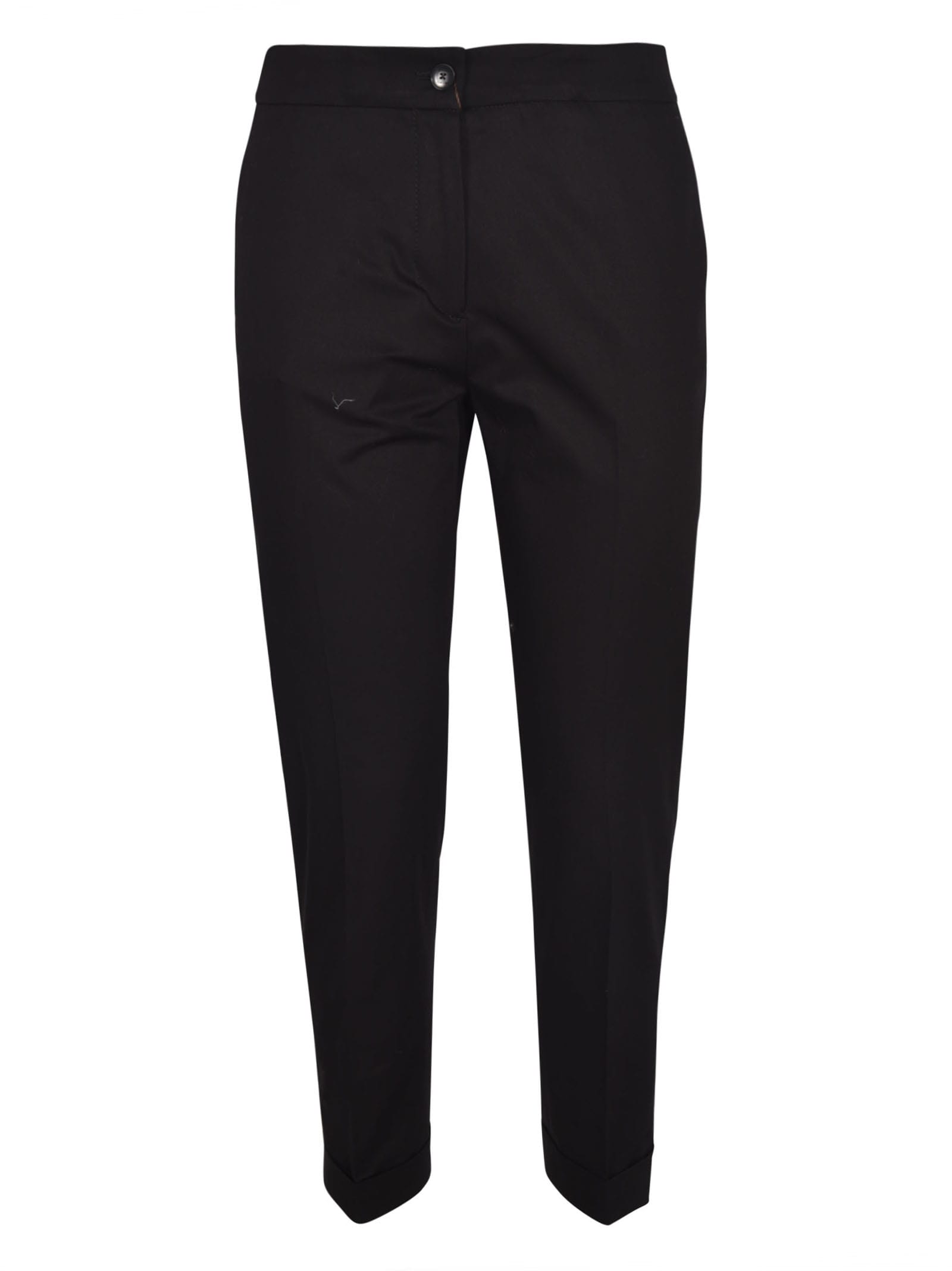 Etro Plain Cropped Trousers