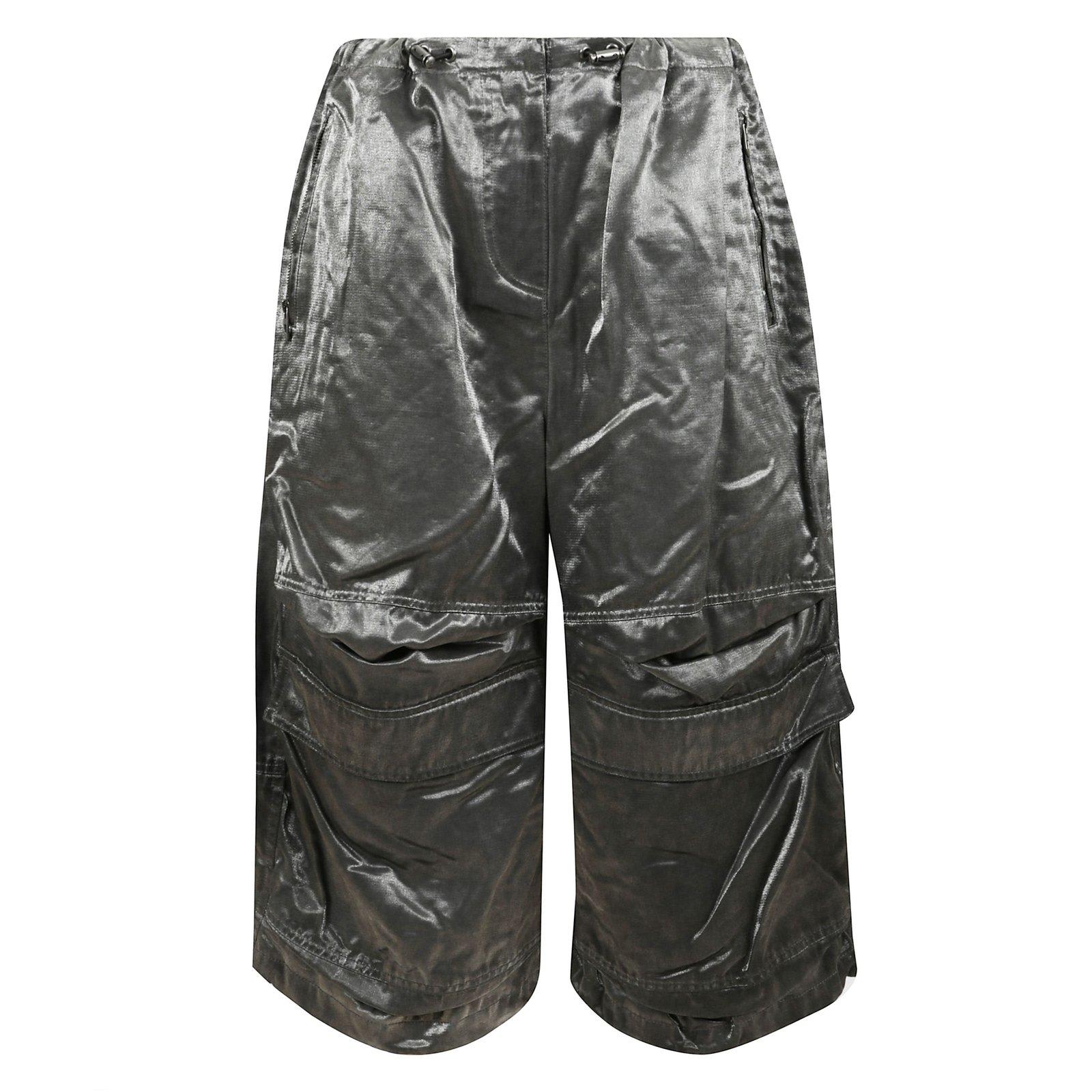 DIESEL P-DAYETZ-SHORT-FEM-Q1 CARGO TROUSERS