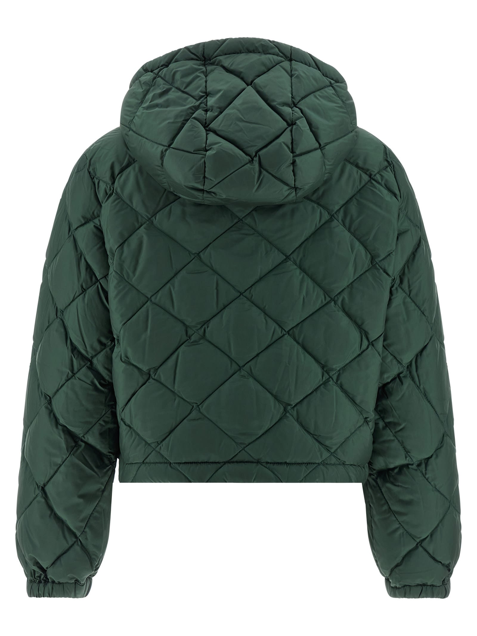Weekend Max Mara Eris Puffer Jackets Green In Green