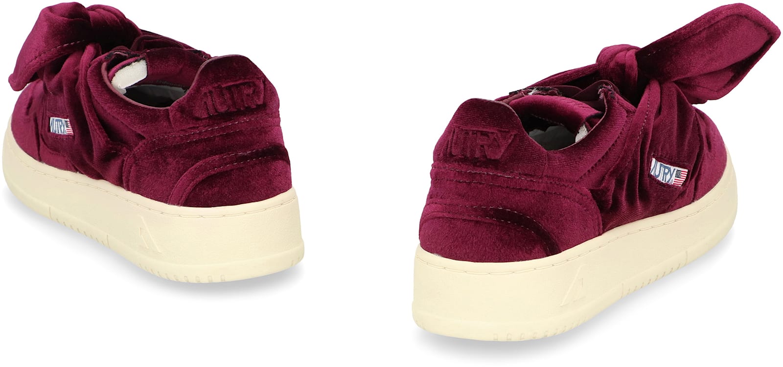 Autry Scarpe Da Ginnastica Basse Medalist In Burgundy