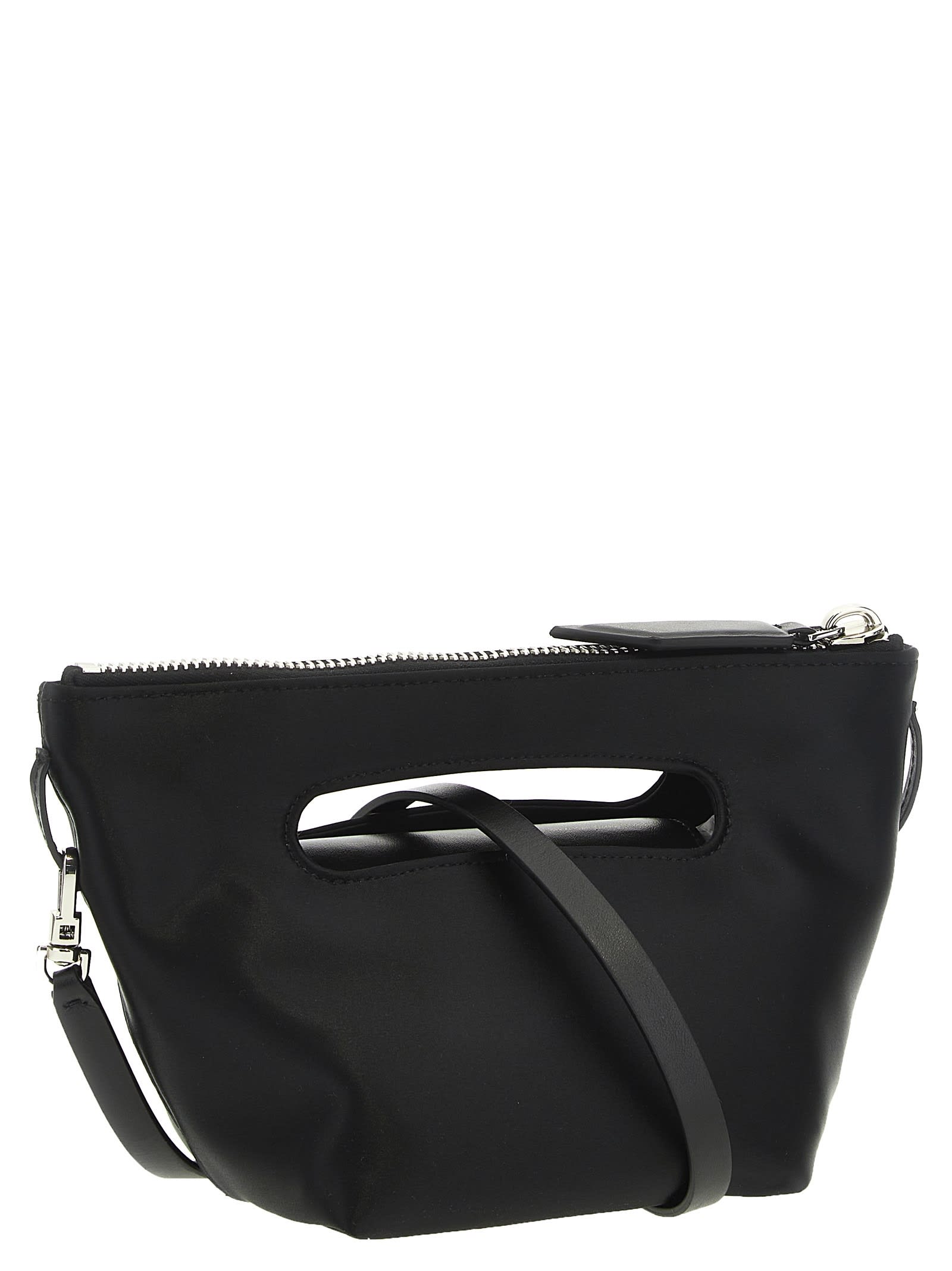 Shop Attico Via Dei Giardini 15 Handbag In Black