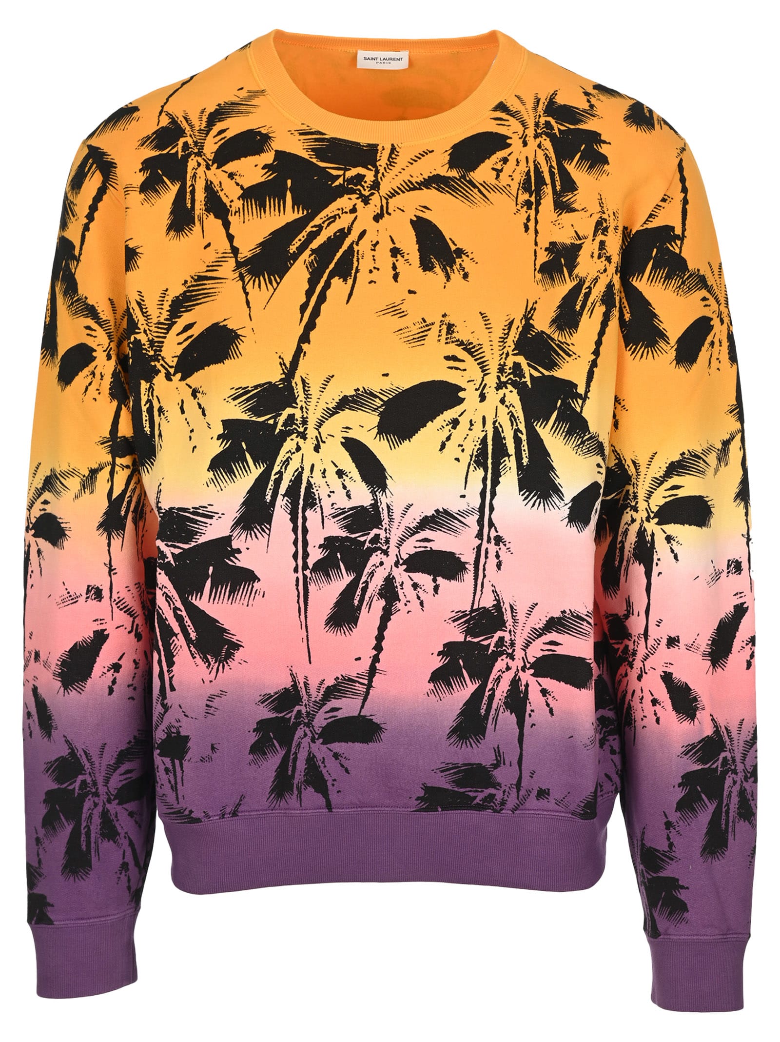 saint laurent palm tree sweatshirt