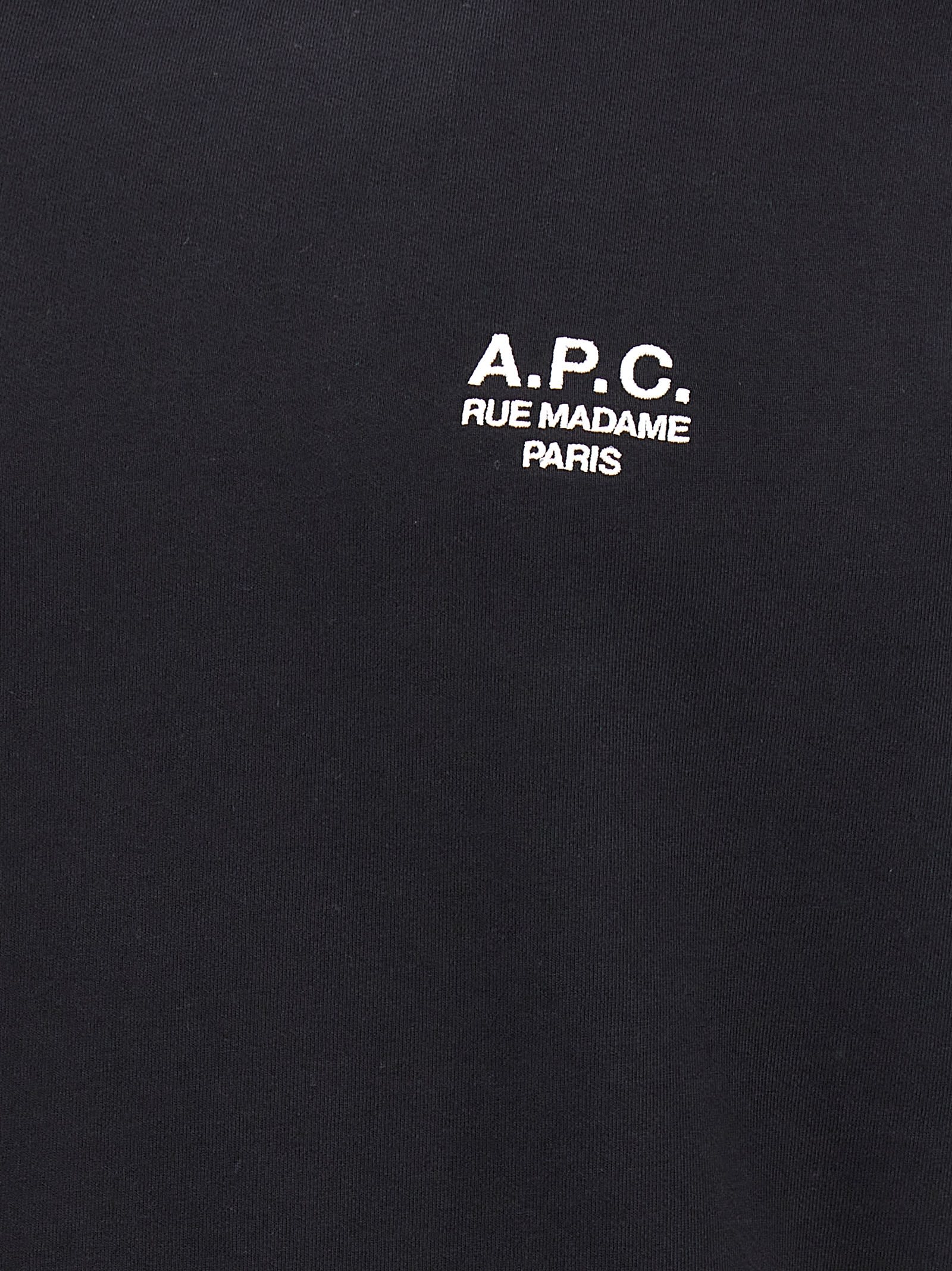 Shop Apc Rider Sweatshirt In Black