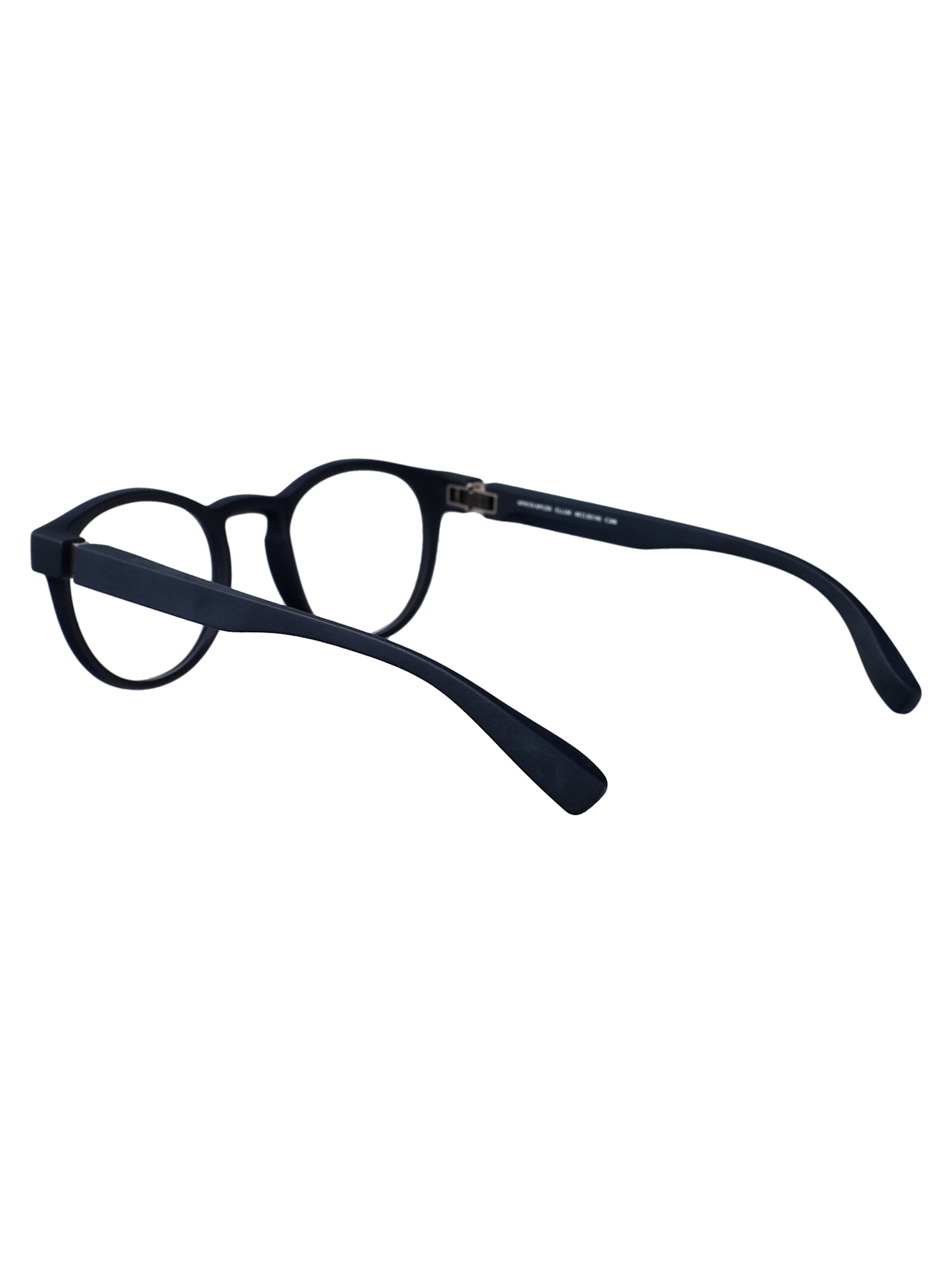 Mykita Mylon Black Glasses Optical In Md34-indigo Clear