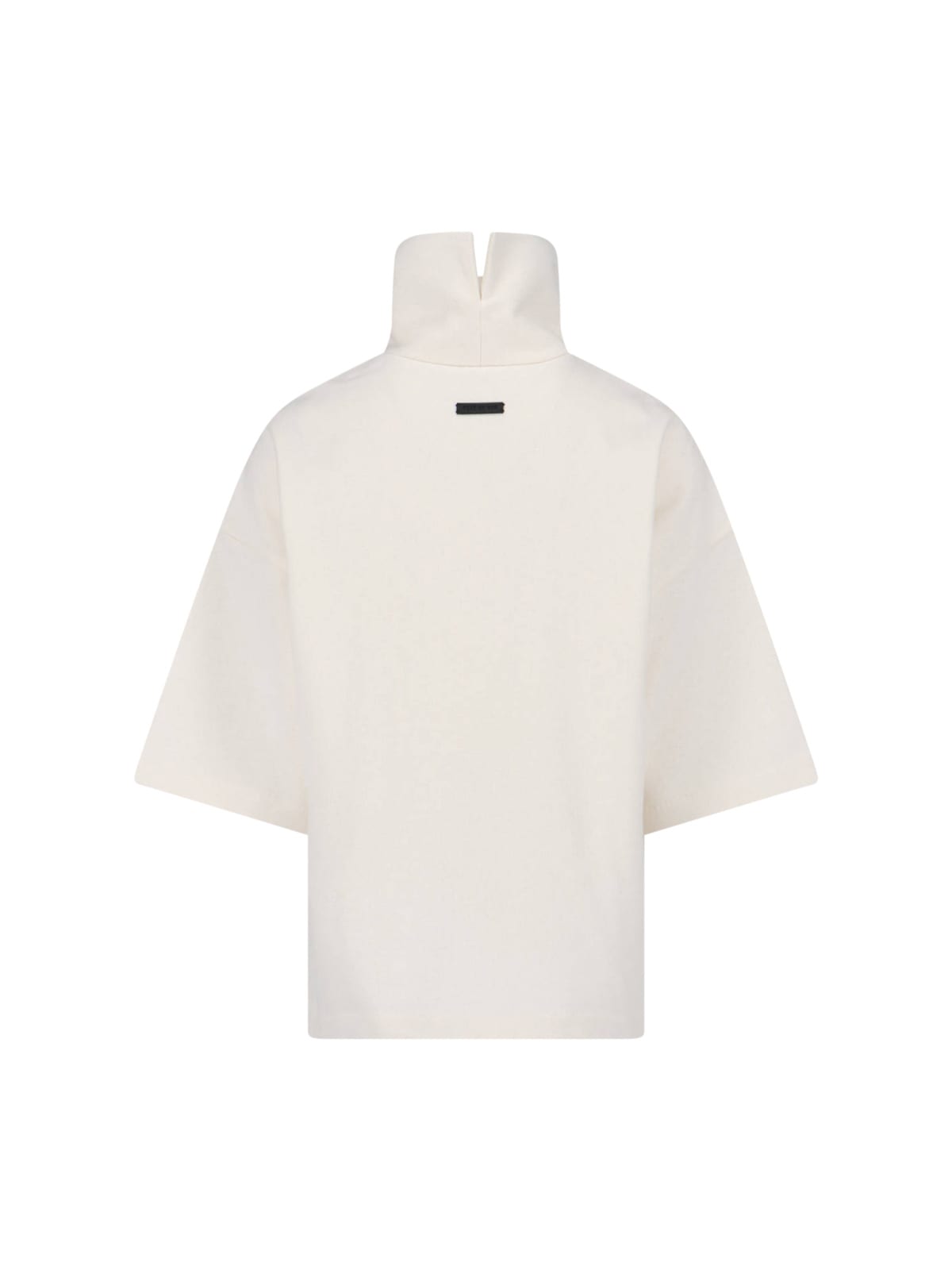 Shop Fear Of God Turtleneck Shirt In Cream