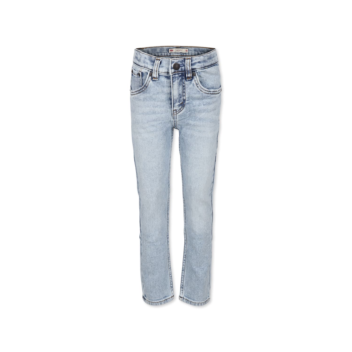 Levi's Blue 510 Jeans For Boy With Logo In Denim
