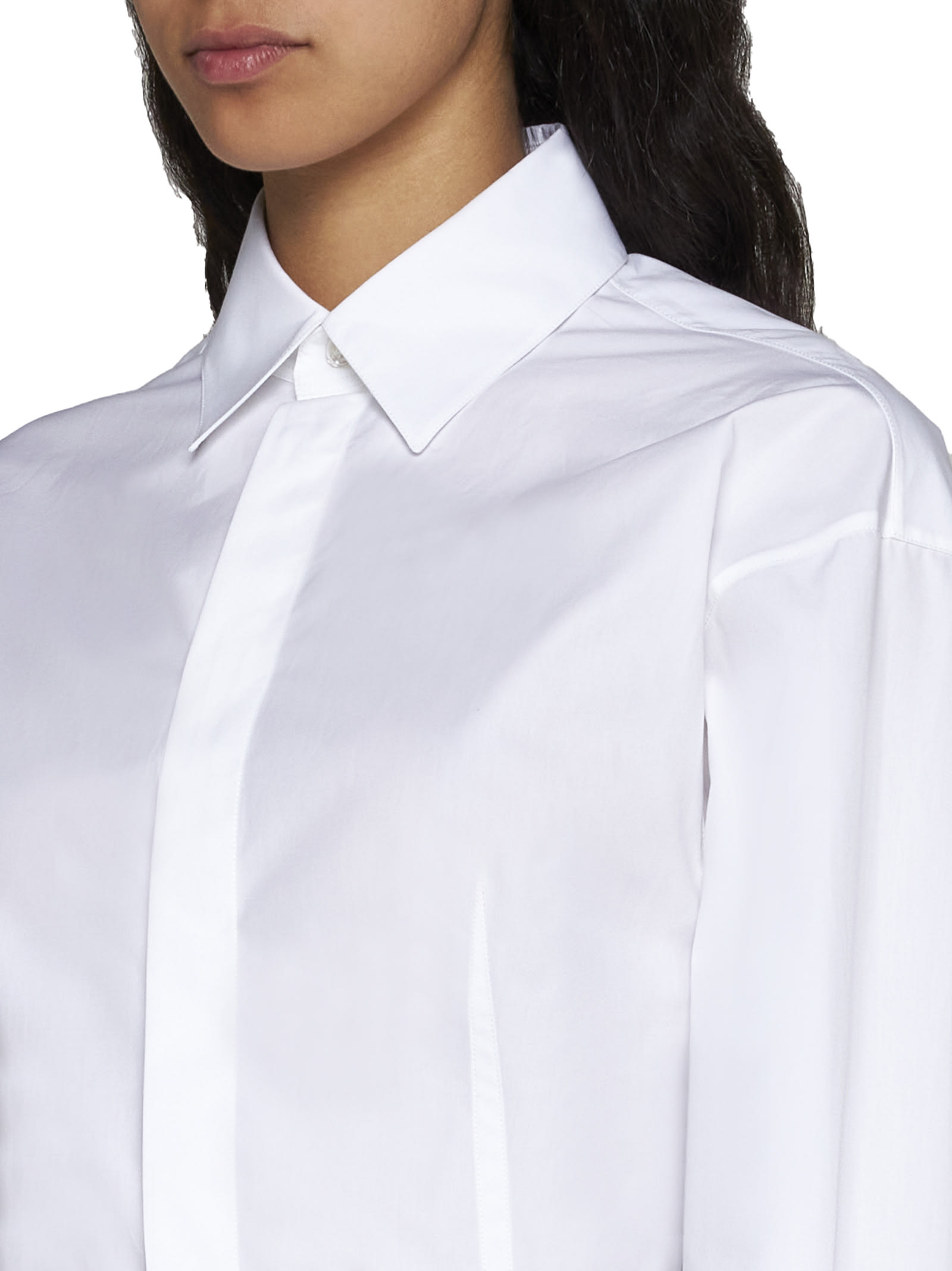 Shop Alaïa Shirt In White