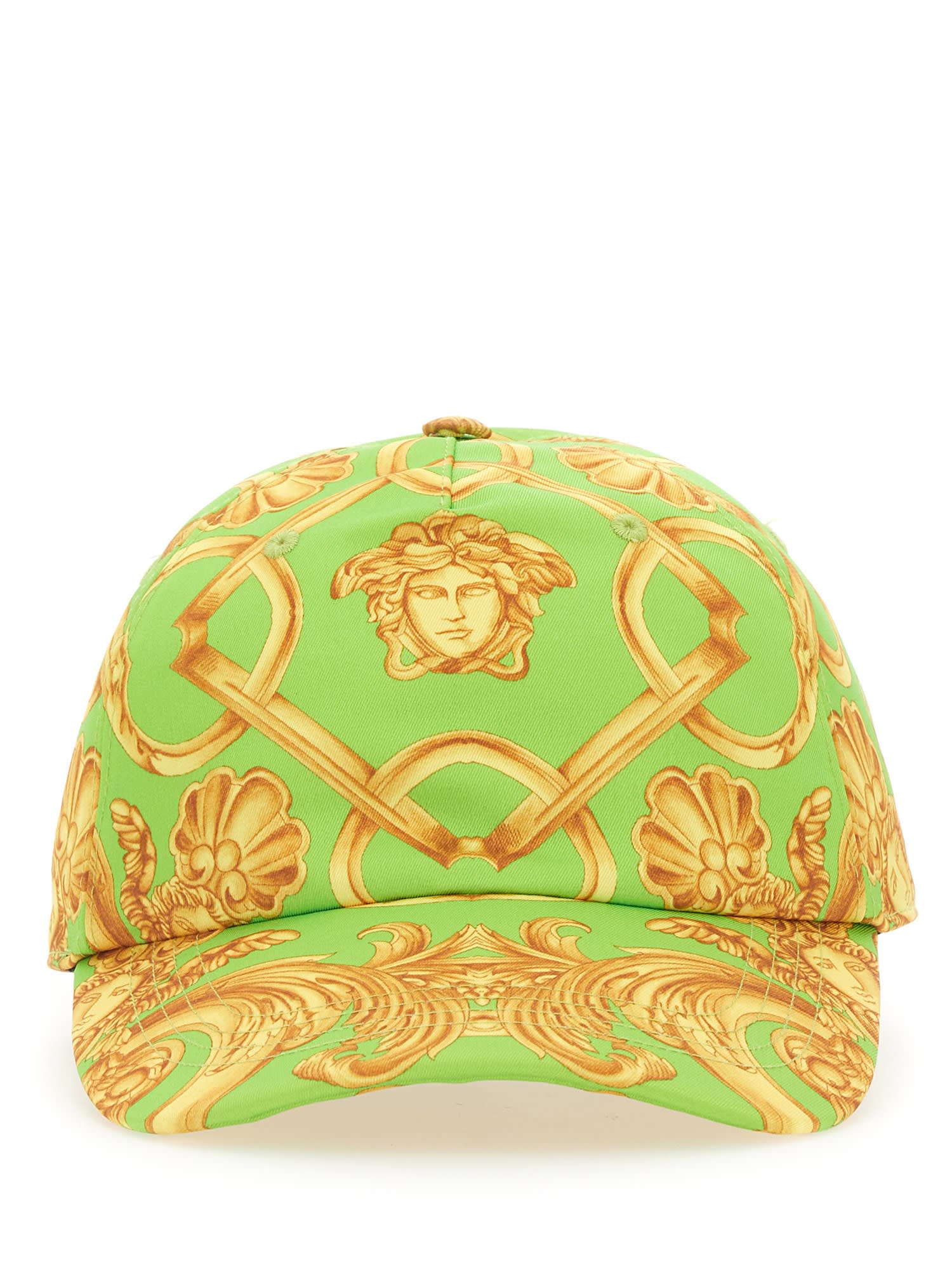 Versace Baroque-embroidered Baseball Cap - Farfetch