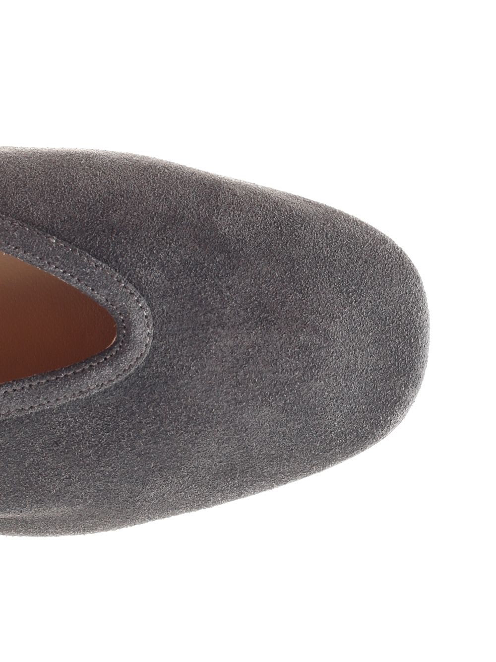 Shop Le Monde Beryl Luna Flat Shoes In Grey