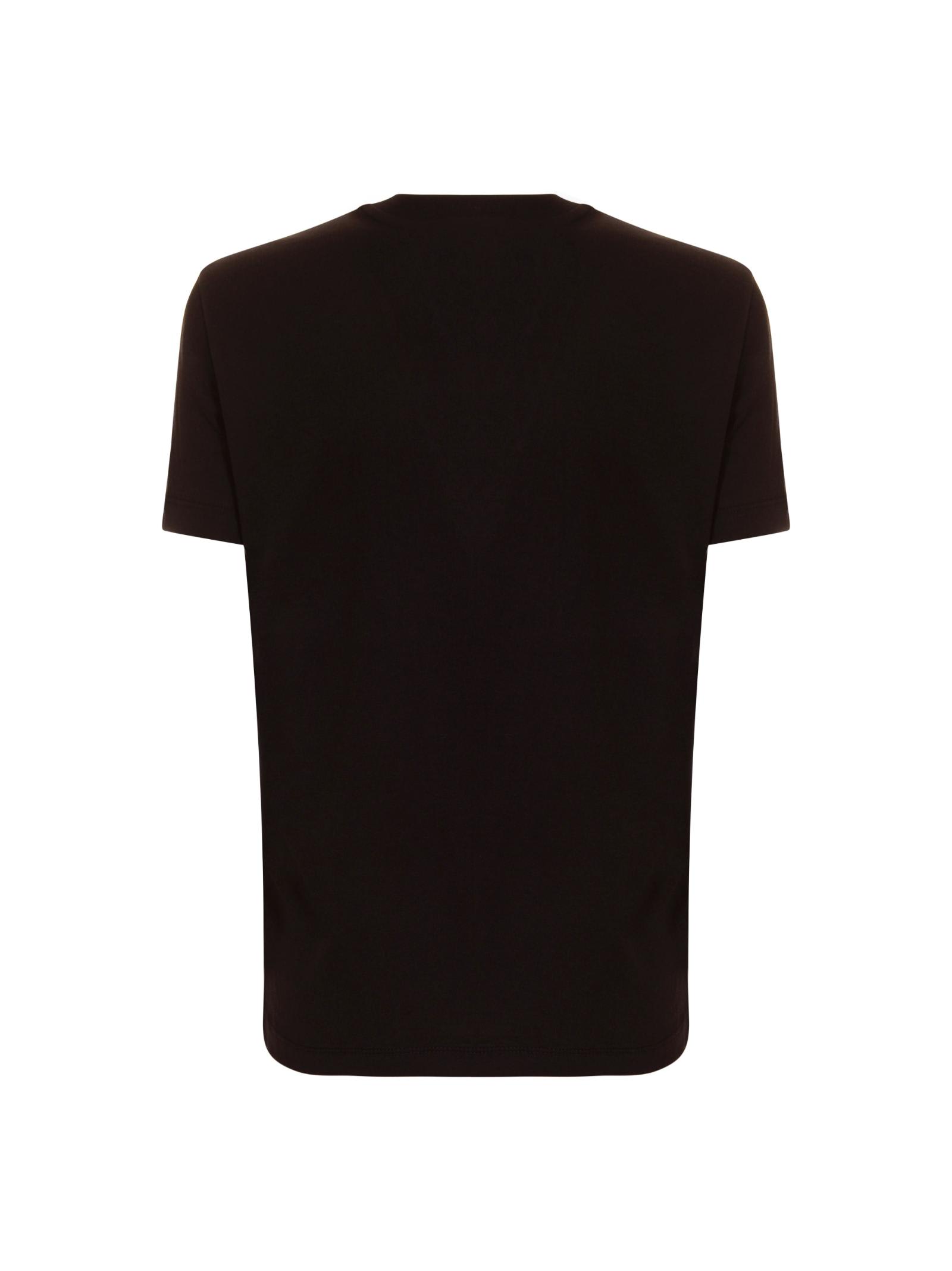 Just Cavalli Logo-laminated Cotton T-shirt In Black
