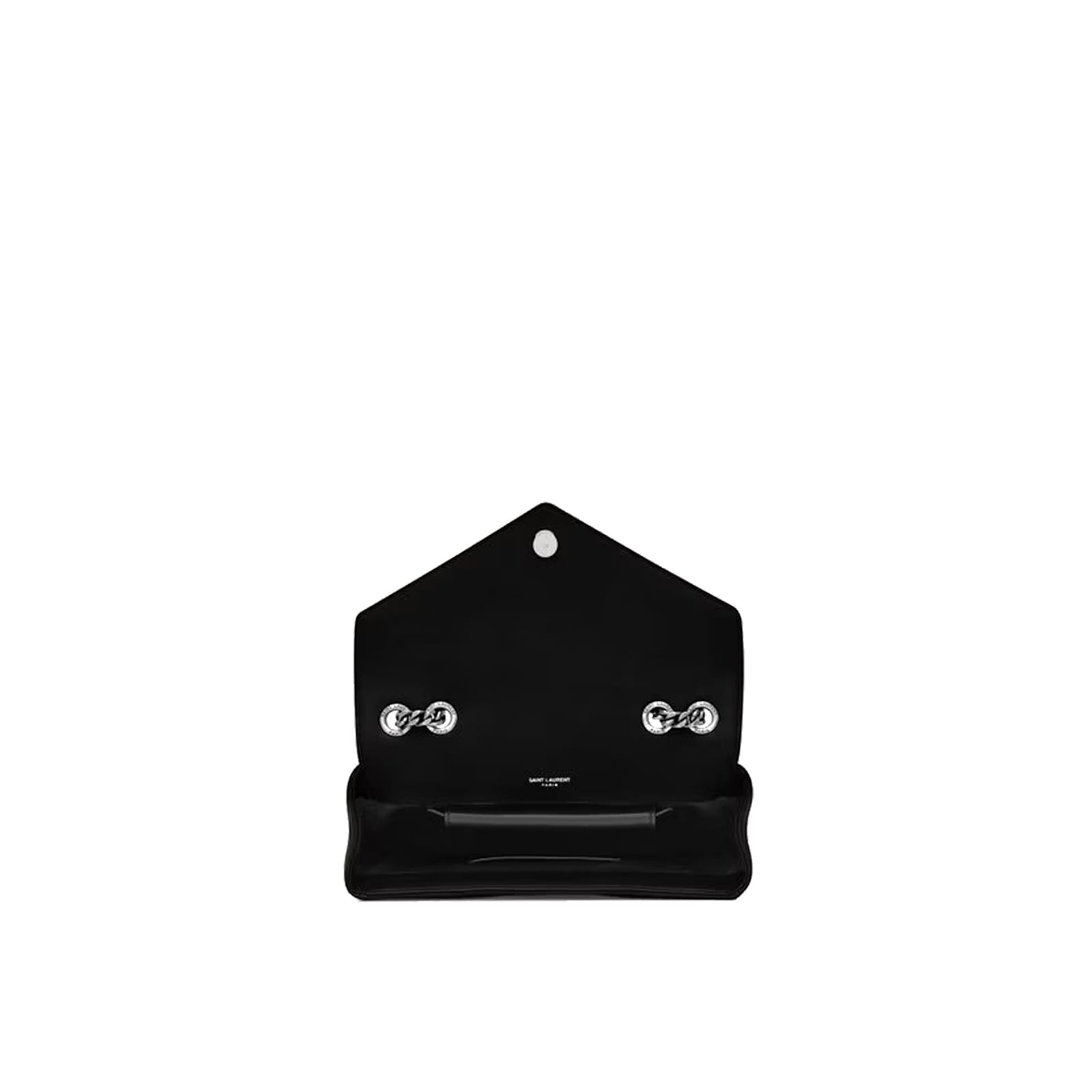 Saint Laurent Lou Lou Small Quilted Bag In Black