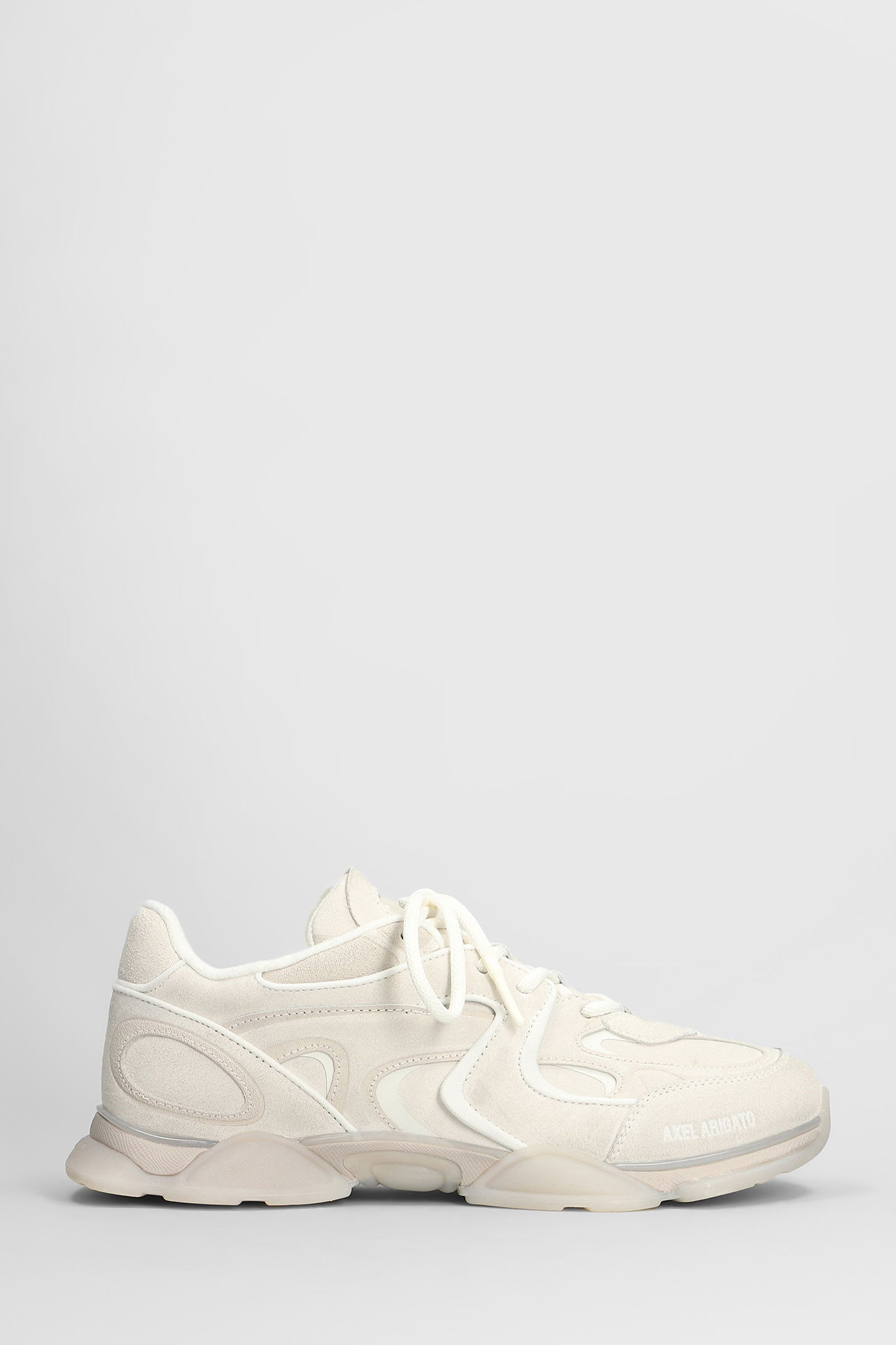 Eris Sneakers In White Suede
