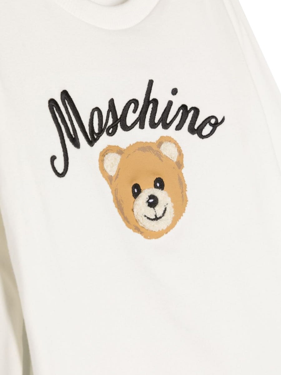 Shop Moschino ml Logo T-shirt In White