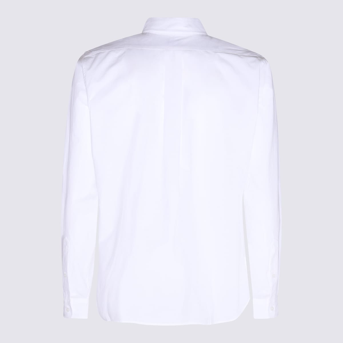 Shop Kenzo White Cotton Shirt