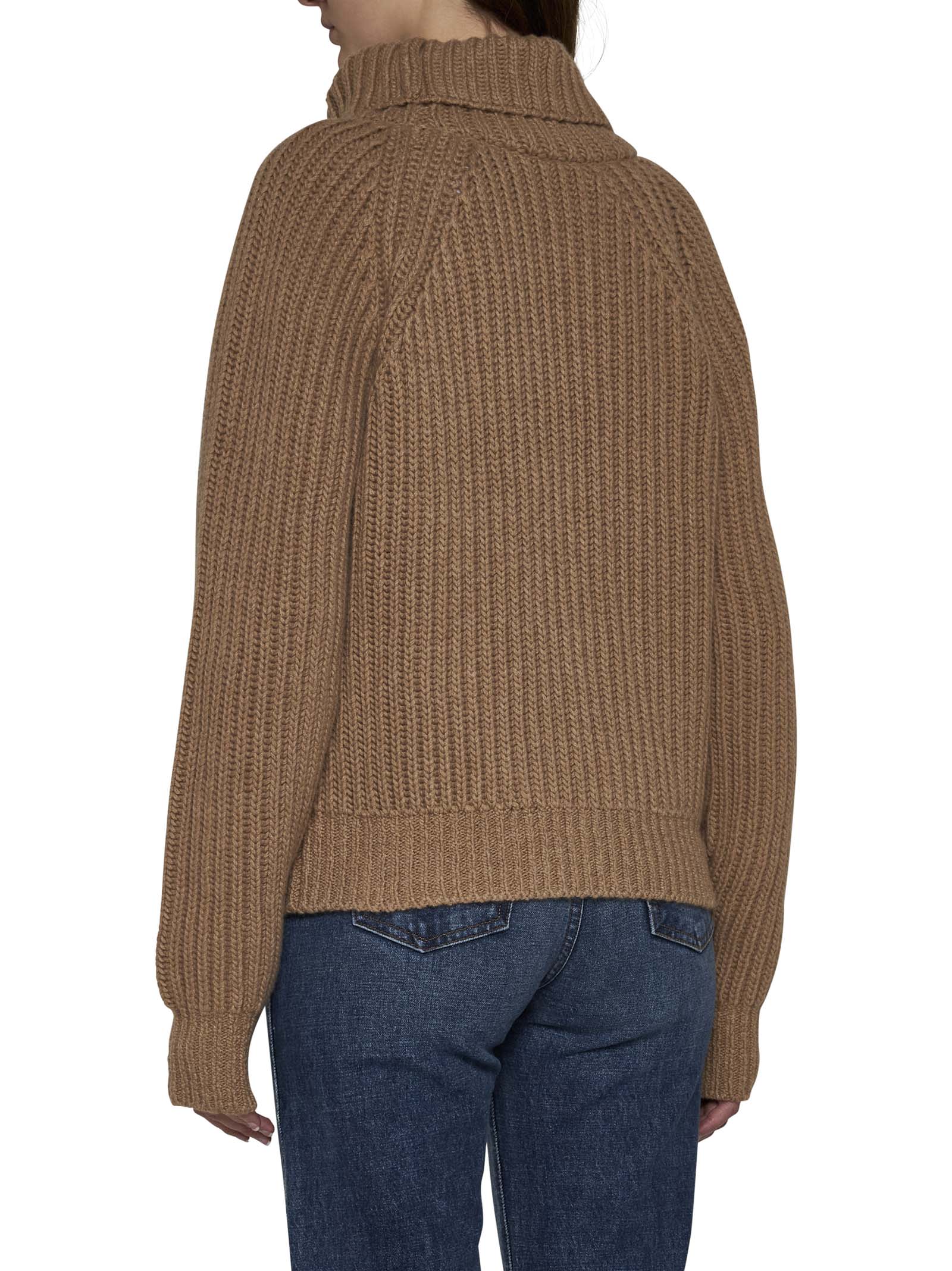 Shop Khaite Sweater In Brown