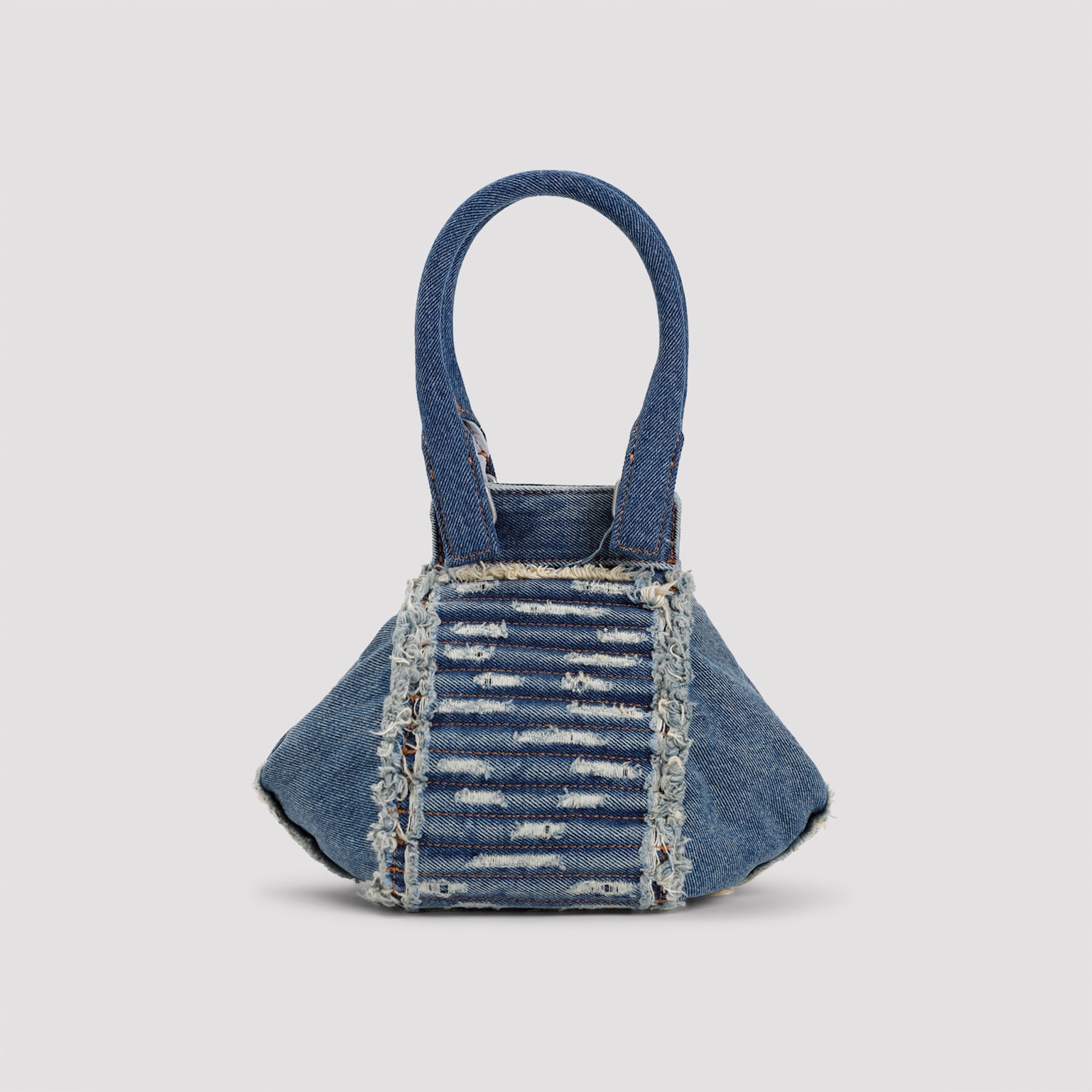 Shop Diesel D-vina Xs Bag In Denim