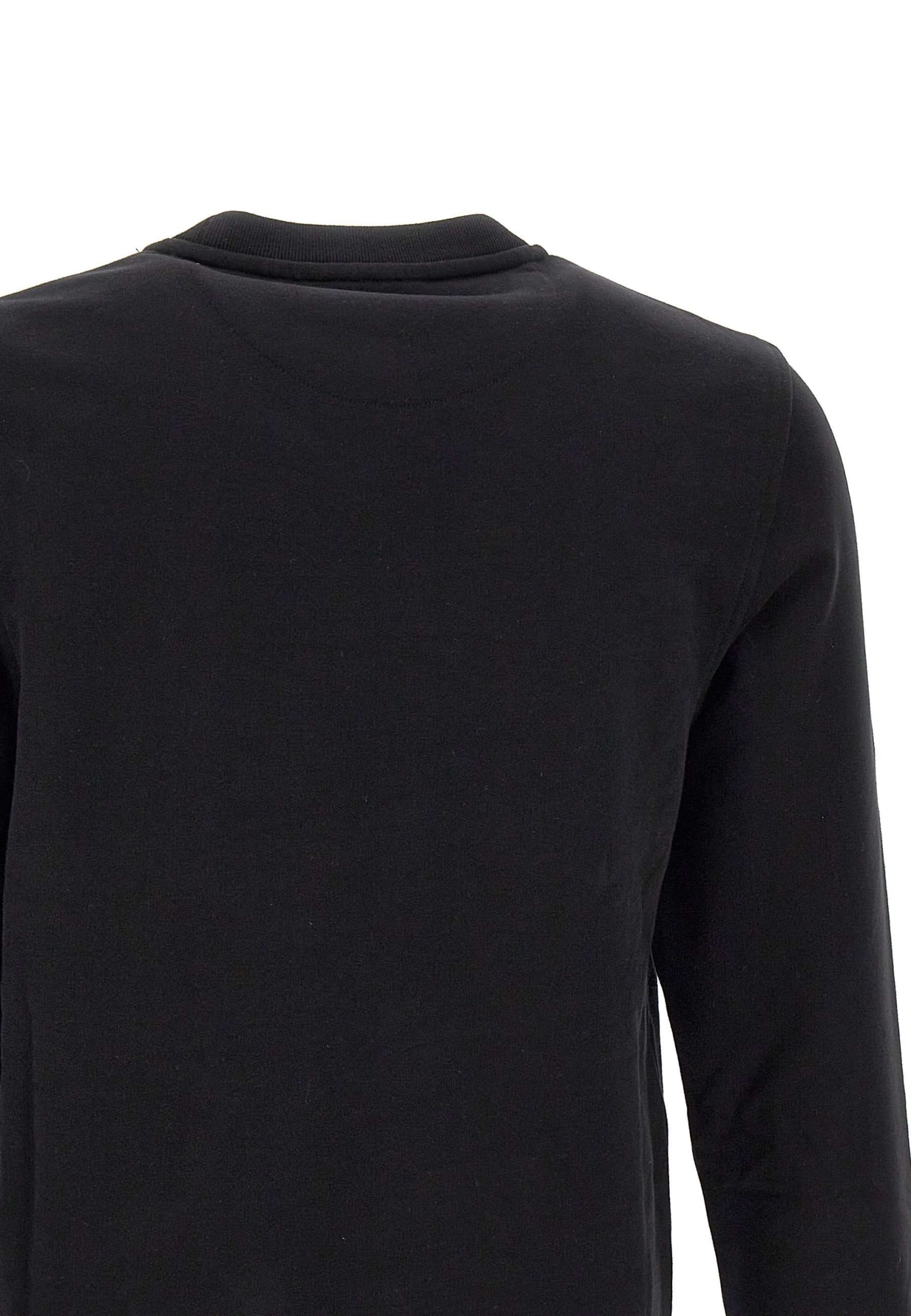 Shop Belstaff Cotton Sweatshirt In Black