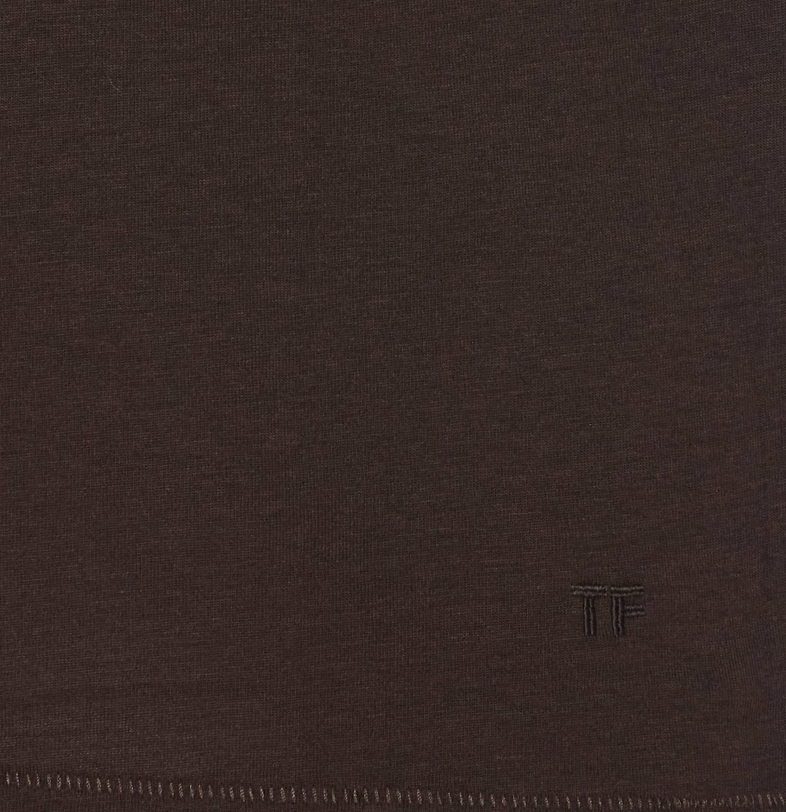 Shop Tom Ford T-shirt In Brown