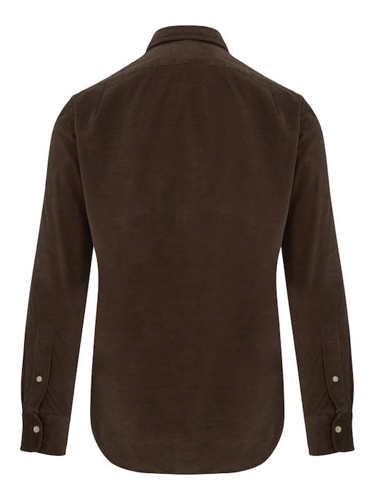 Polo Ralph Lauren Corduroy Sport Shirt Chocolate Mousse In Brown