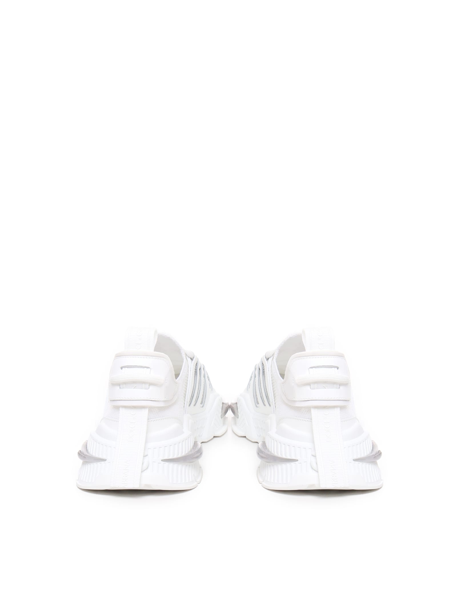 Shop Dolce & Gabbana Sneakers Airmaster In Nylon In White