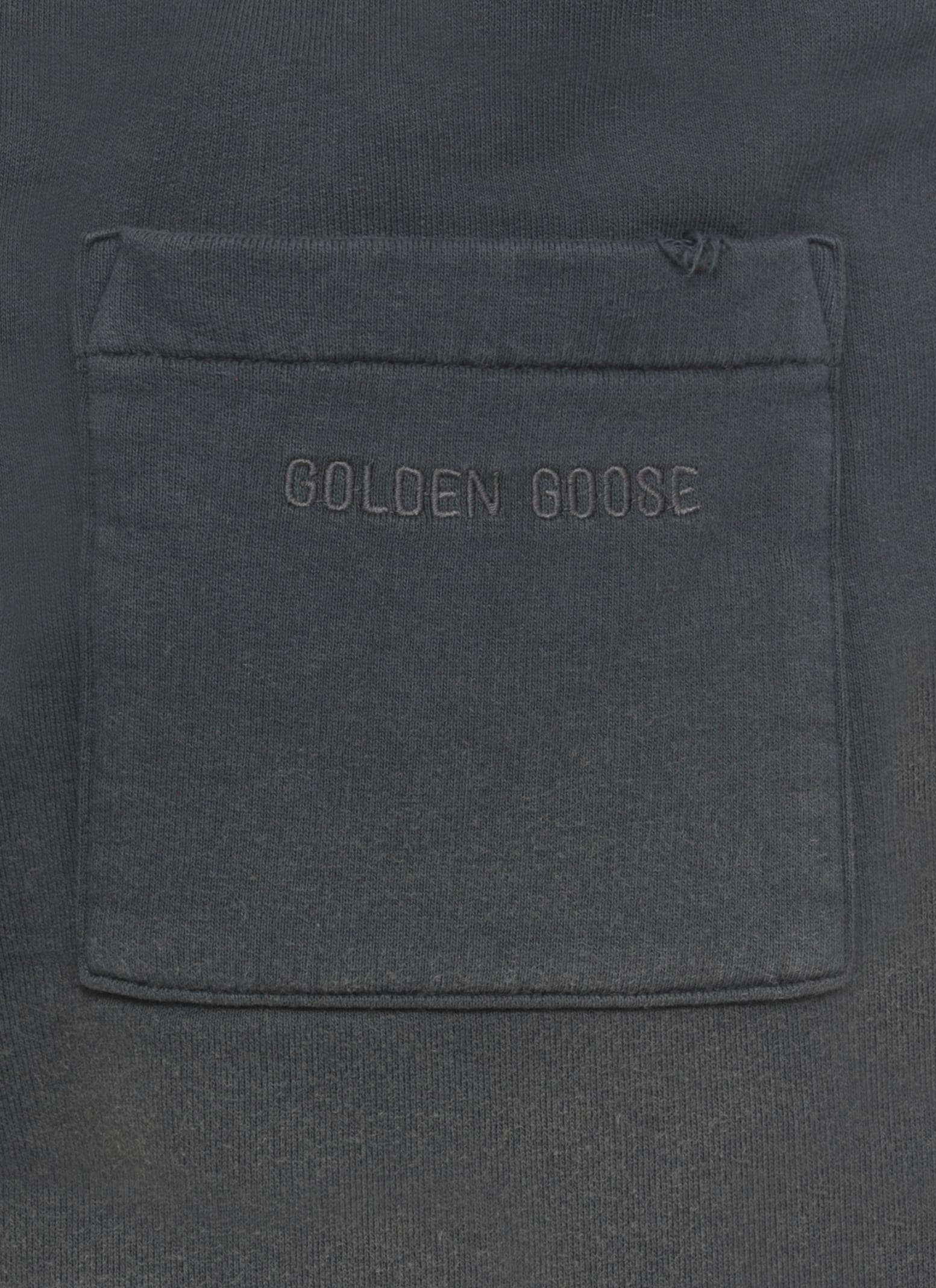 Golden Goose Cotton Pants In Gray