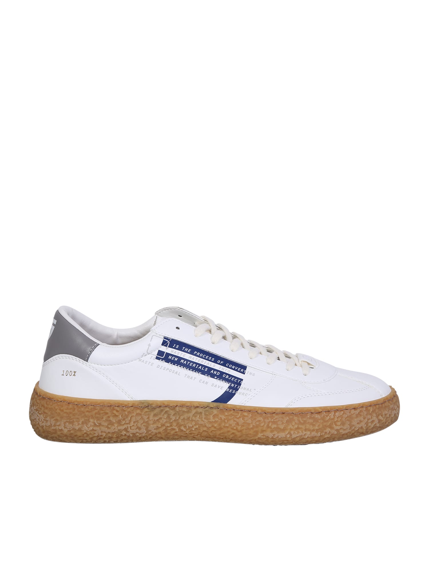 Shop Puraai Oceano Sneakers In White