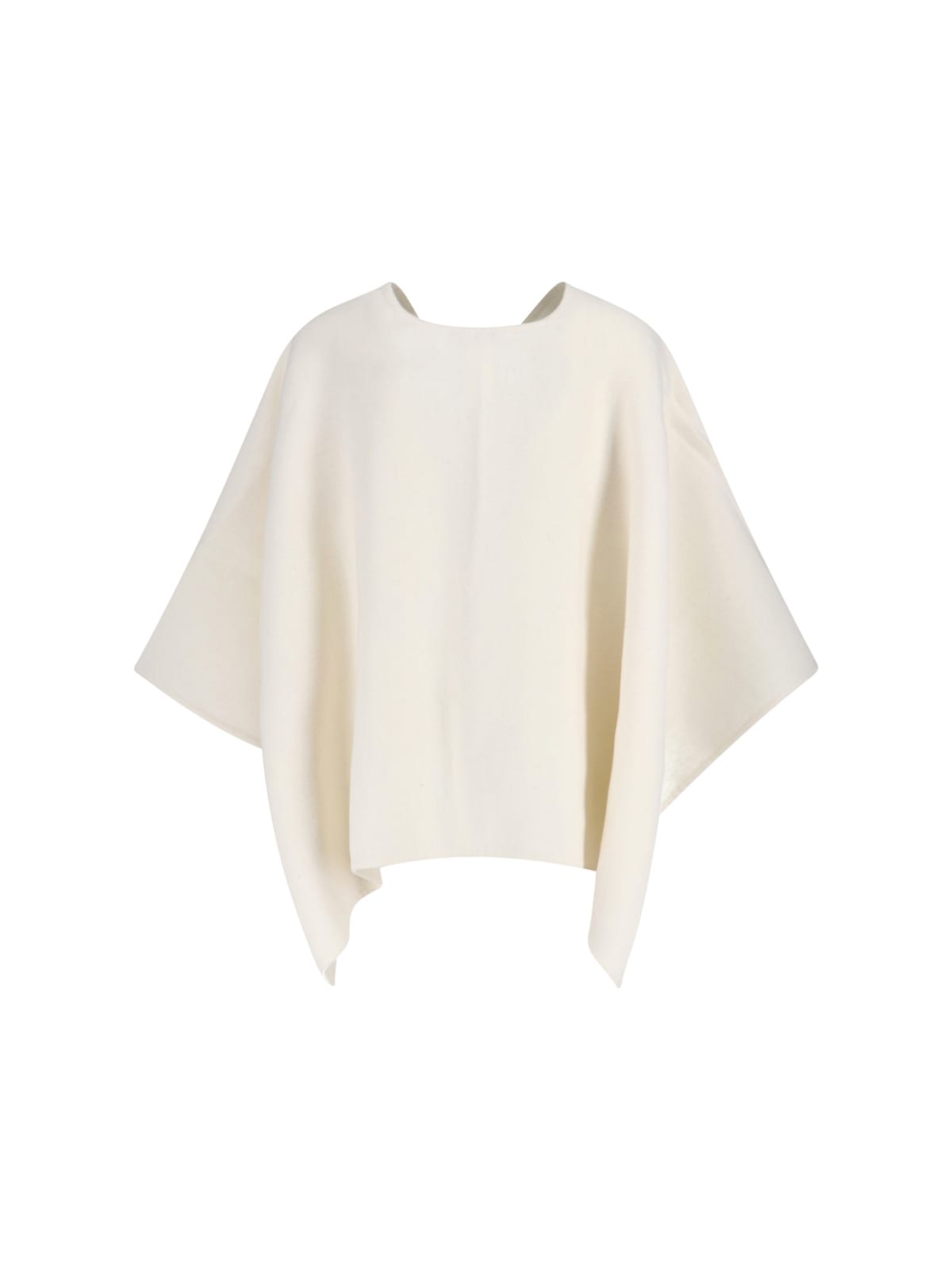 Max Mara Cape Serra In Neutral