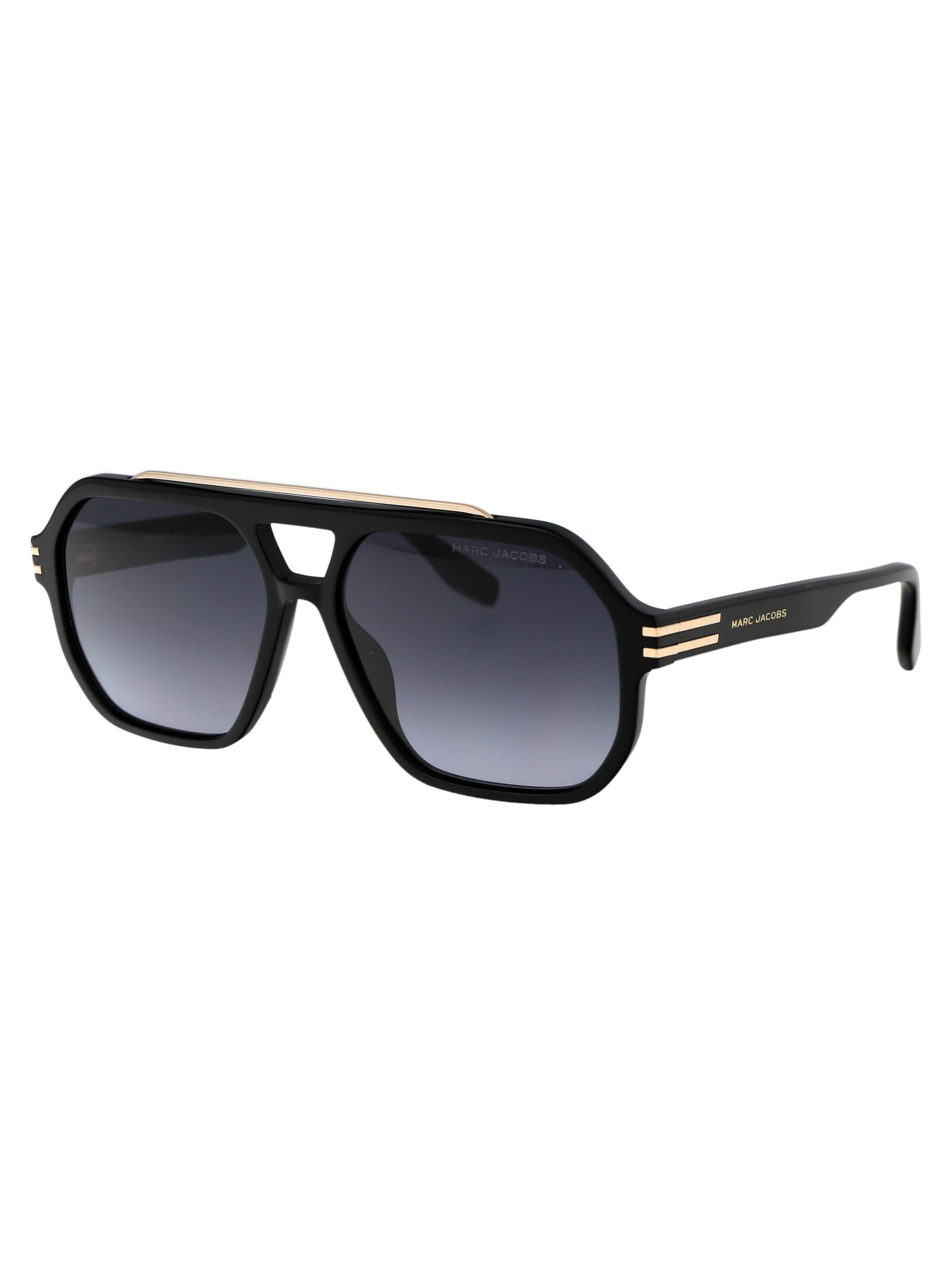 Shop Marc Jacobs Marc 753/s Sunglasses In 8079o Black