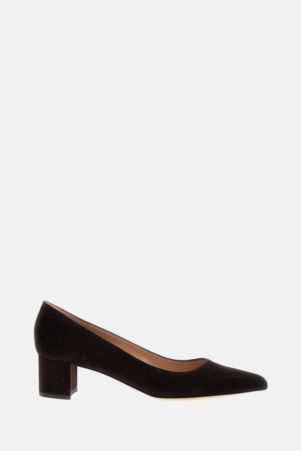 Gianvito Rossi Decollette Piper Pump In Black