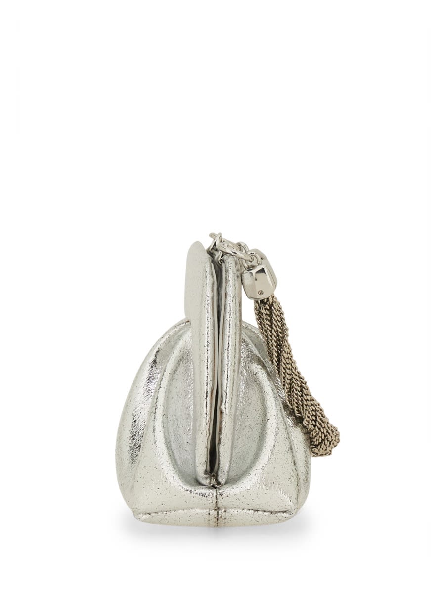 Shop Themoirè Gea Bag In Silver