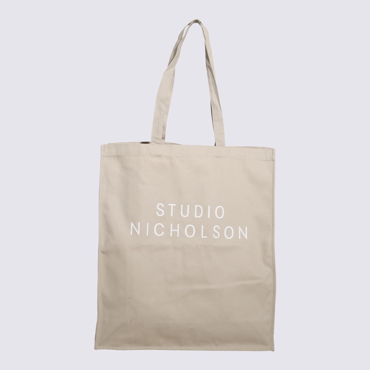 Studio Nicholson Dove Canvas Standard Tote Bag In Brown