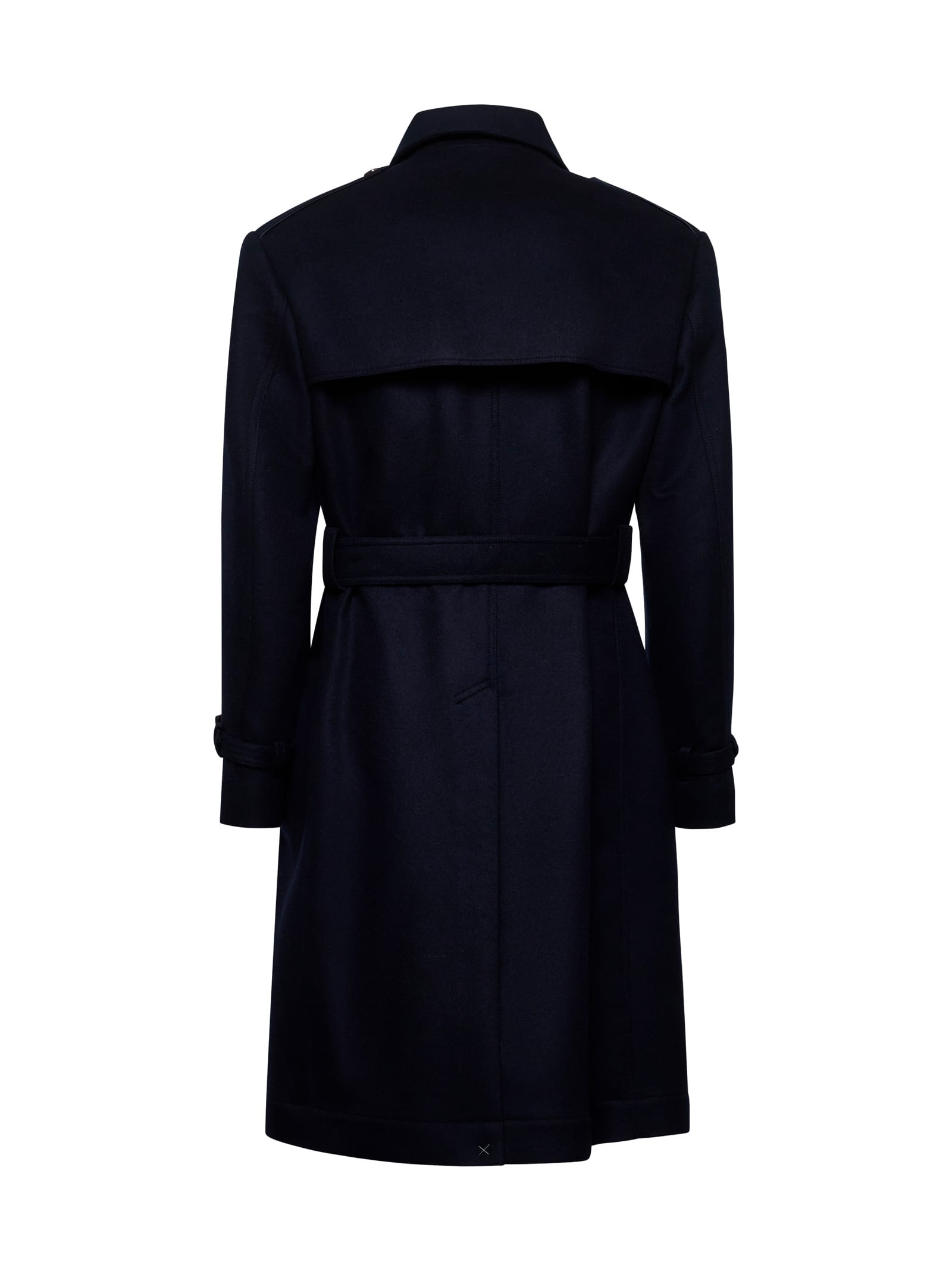 Shop Brunello Cucinelli Coat In Blue