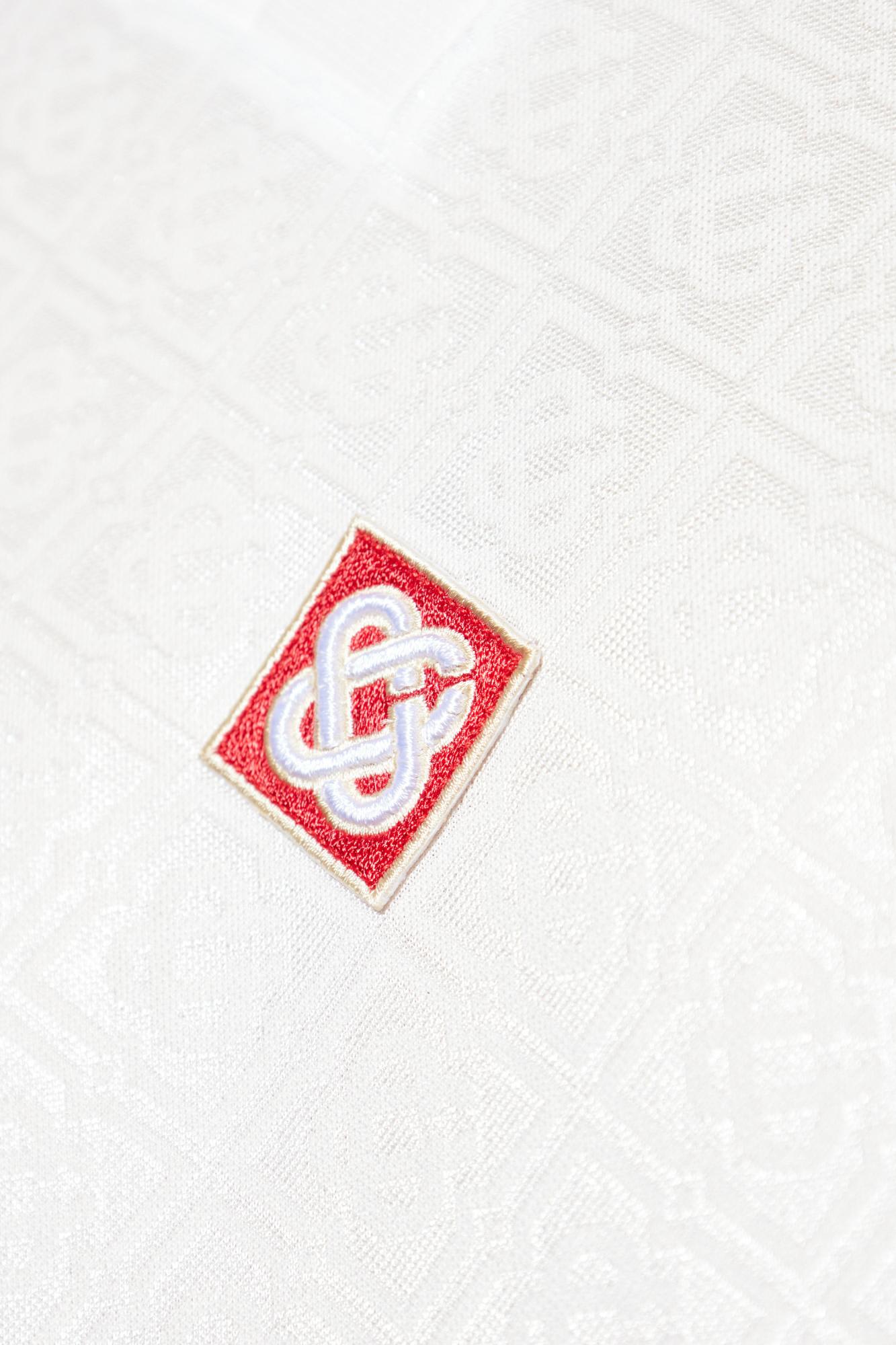 Casablanca Monogram Polo In White