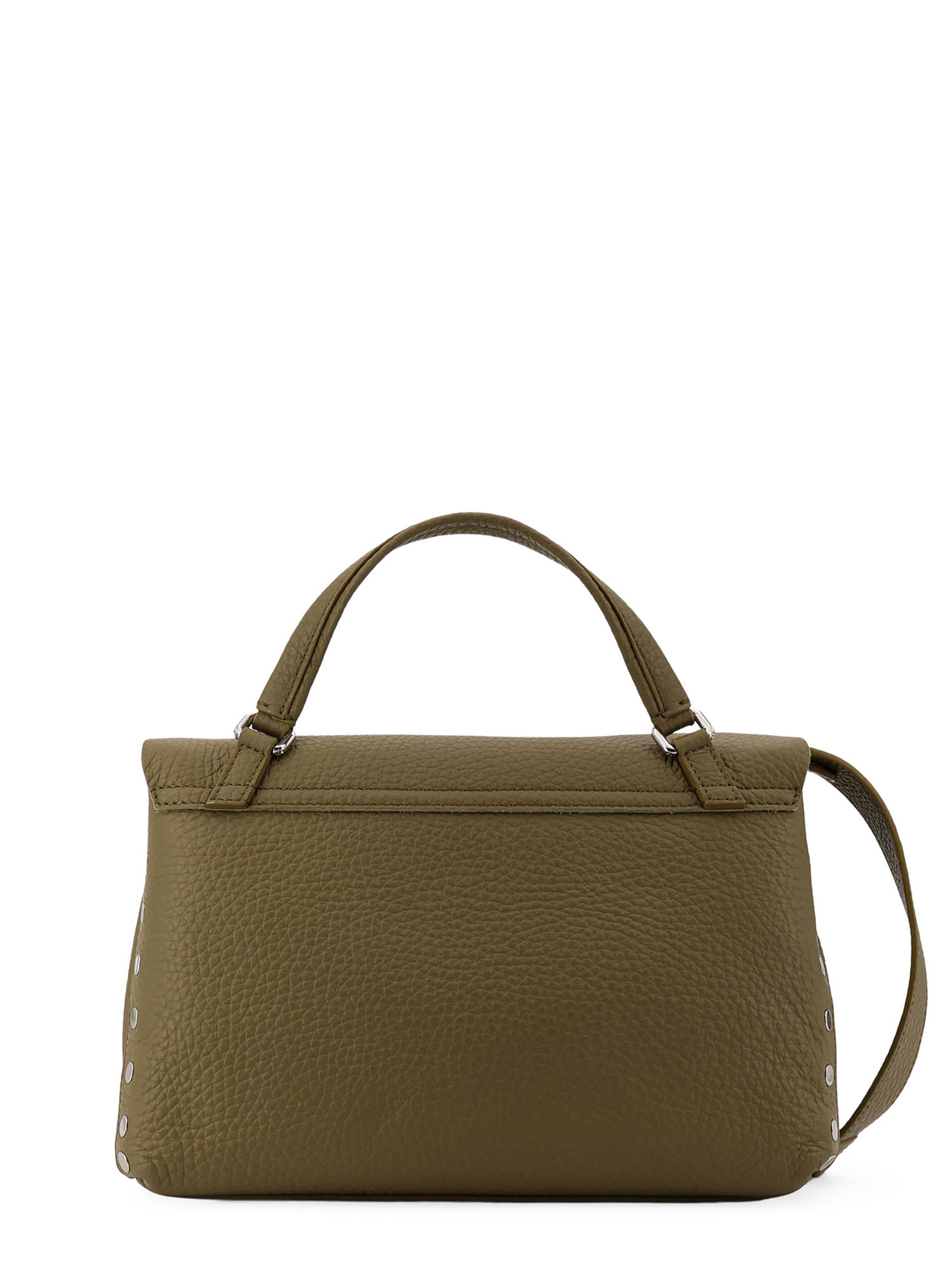 Zanellato Postina S Leather Crossbody Bag In Green
