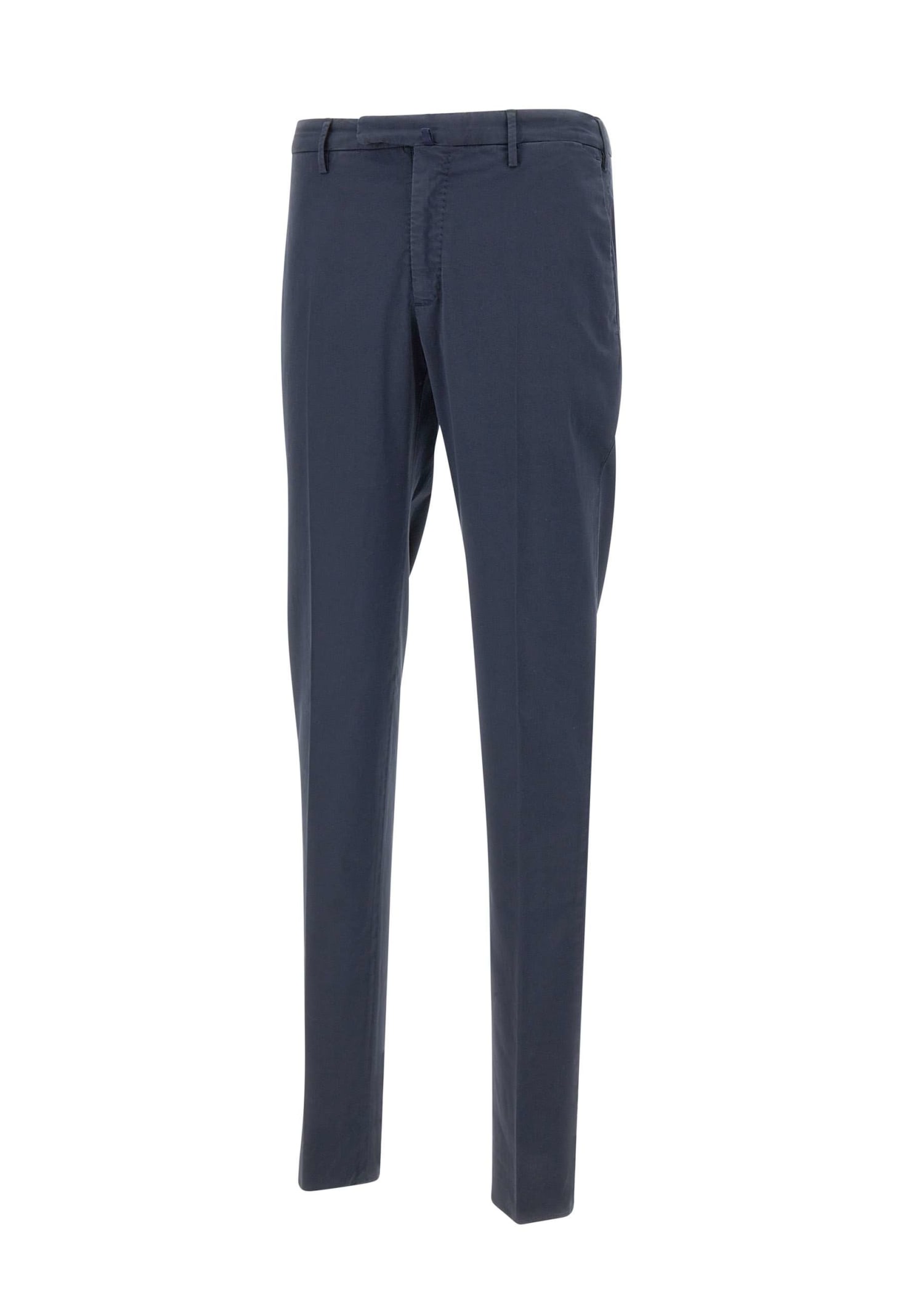 Incotex pressed-crease tailored trousers - Grey