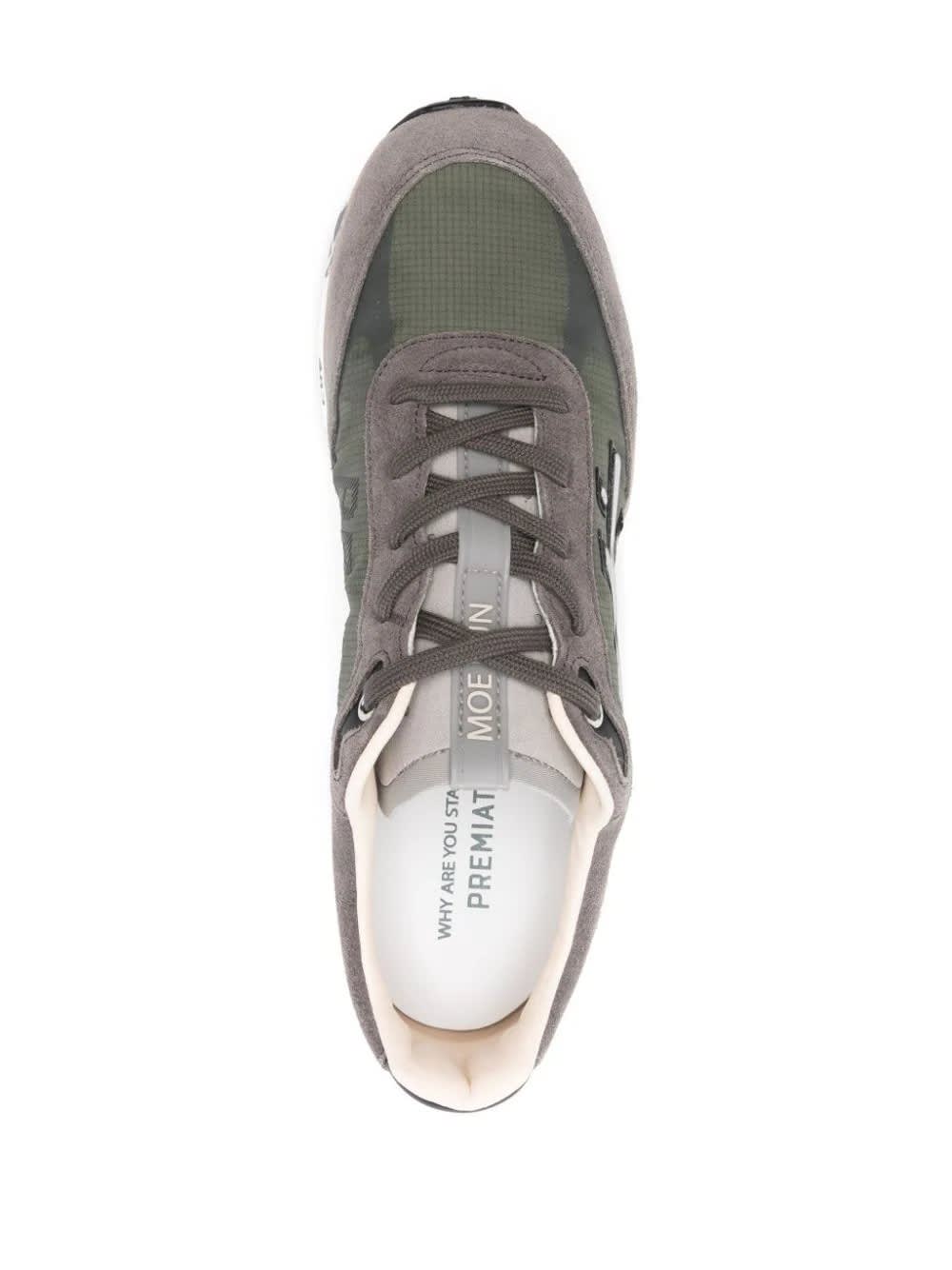 Shop Premiata Moerun 7106 Sneakers In Green