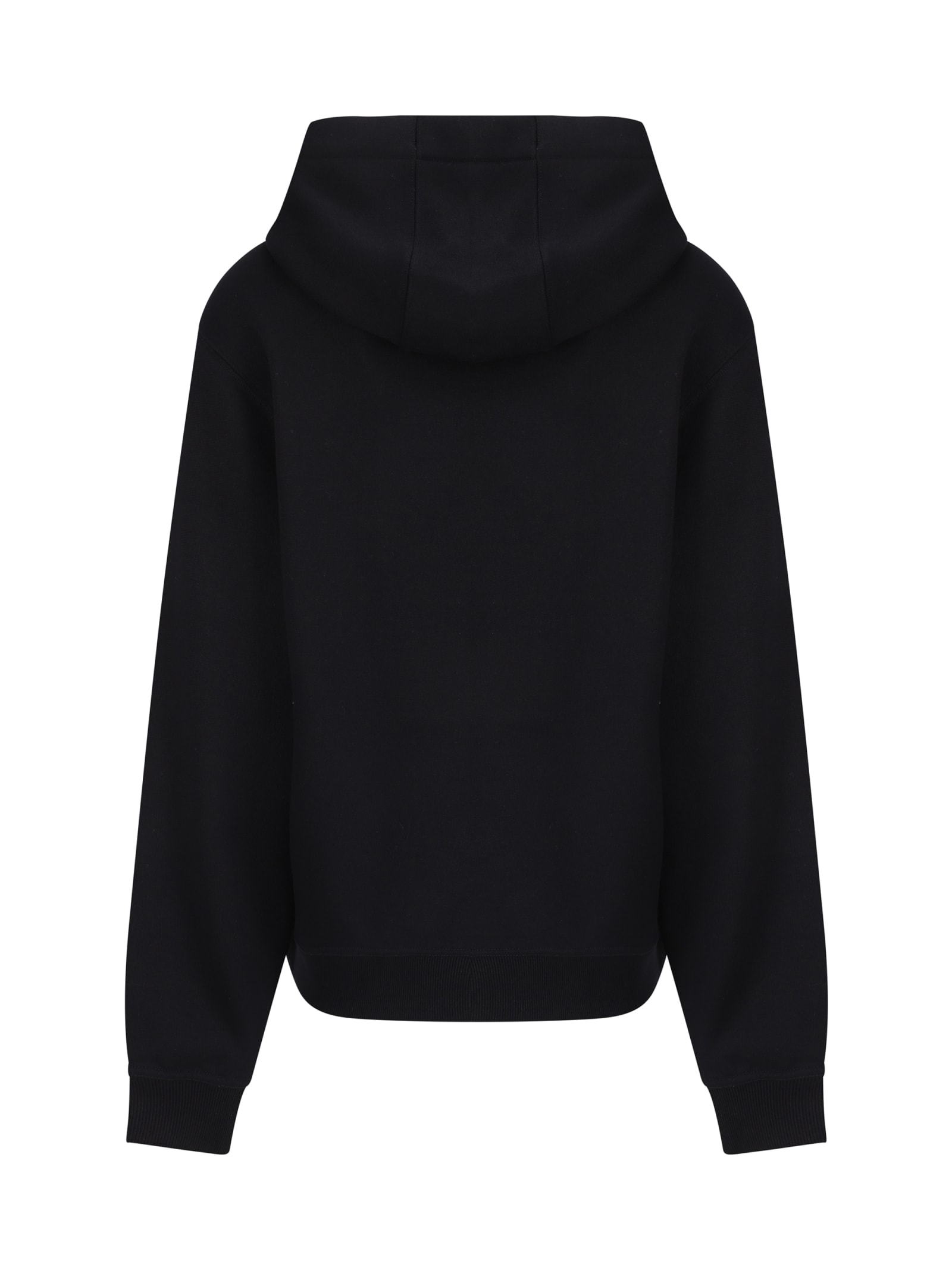 Shop Burberry Hoodie In Black