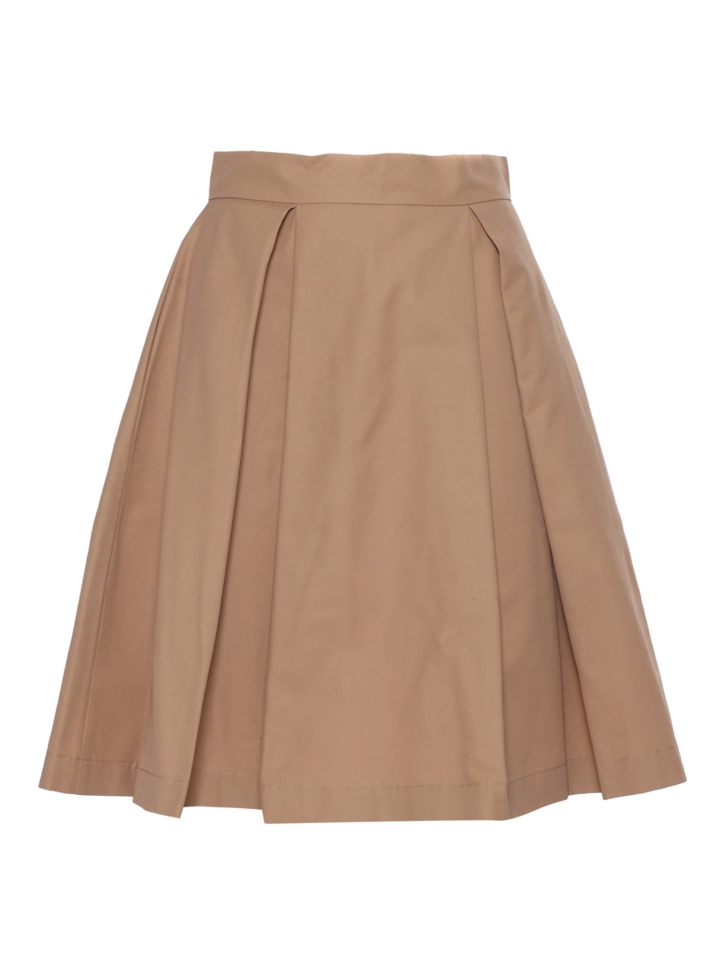 Max&amp;co. Kids' Brown Flared Skirt